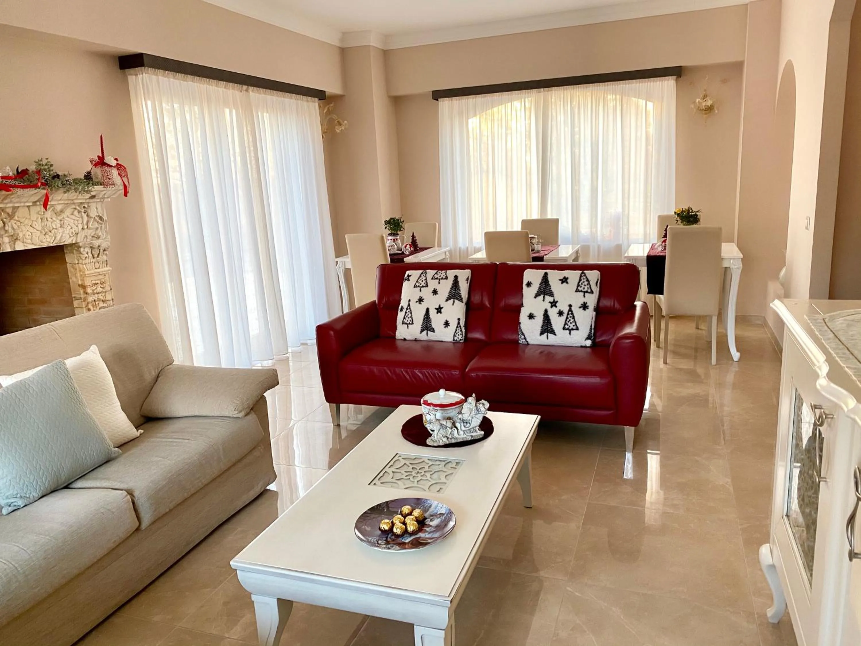 Living room in Il Castellaccio