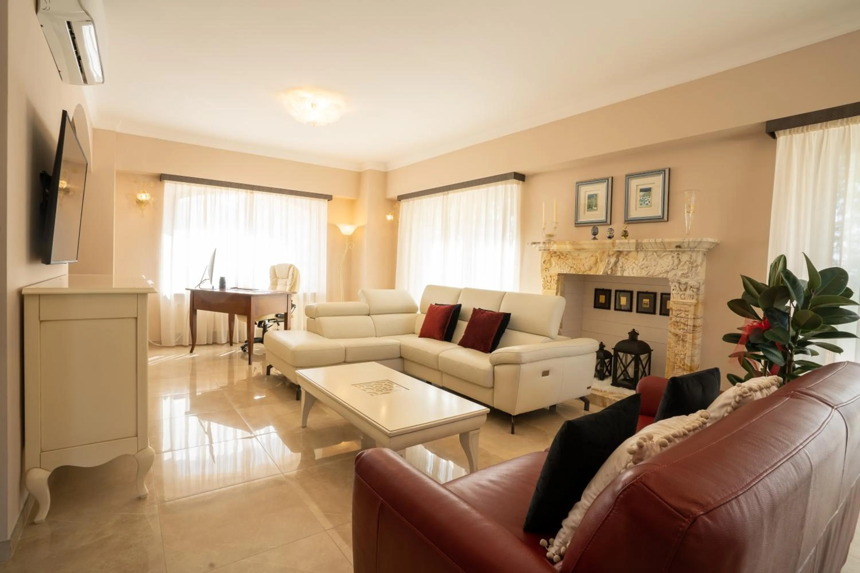 Communal lounge/ TV room in Il Castellaccio