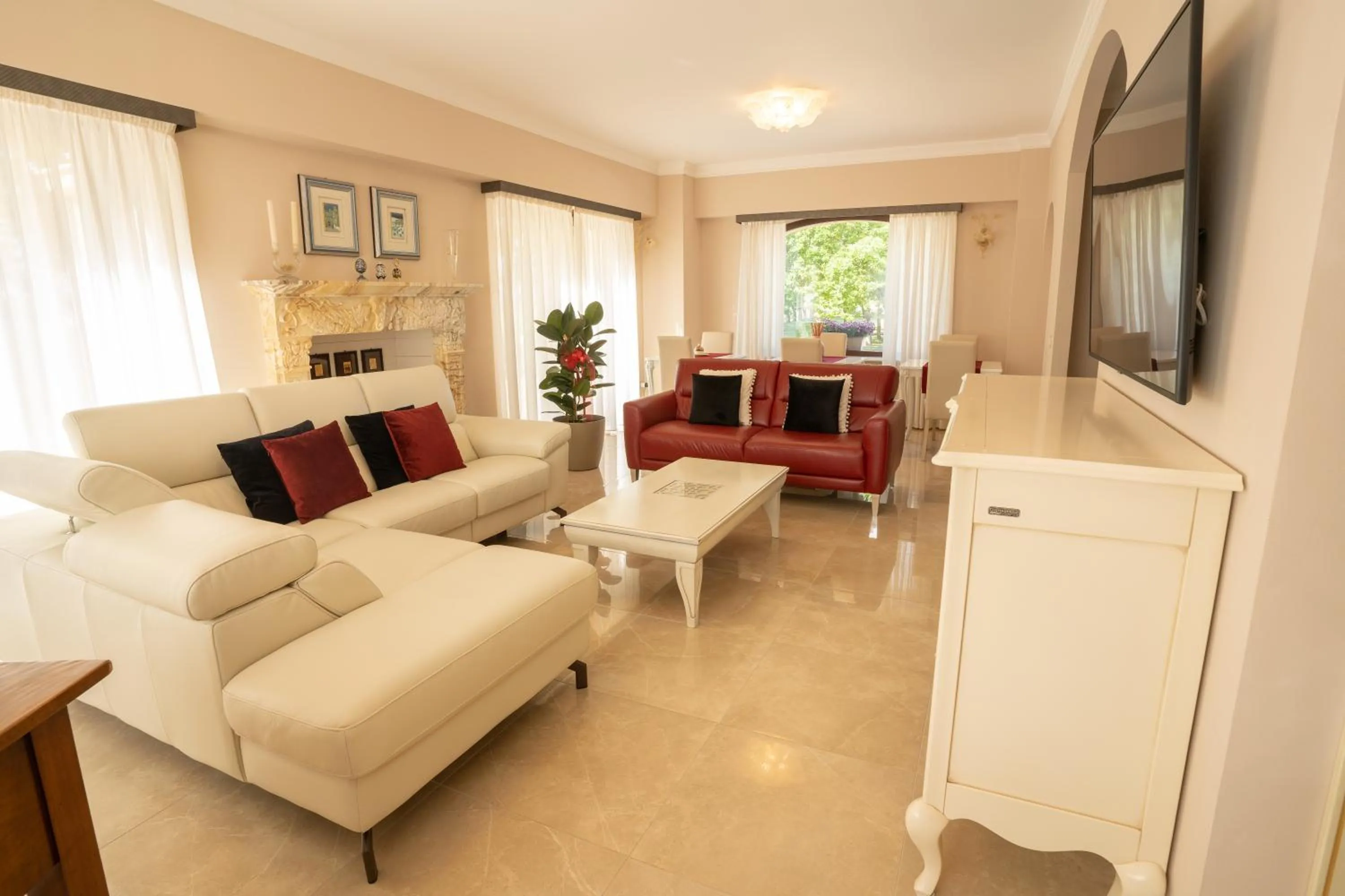 Communal lounge/ TV room in Il Castellaccio