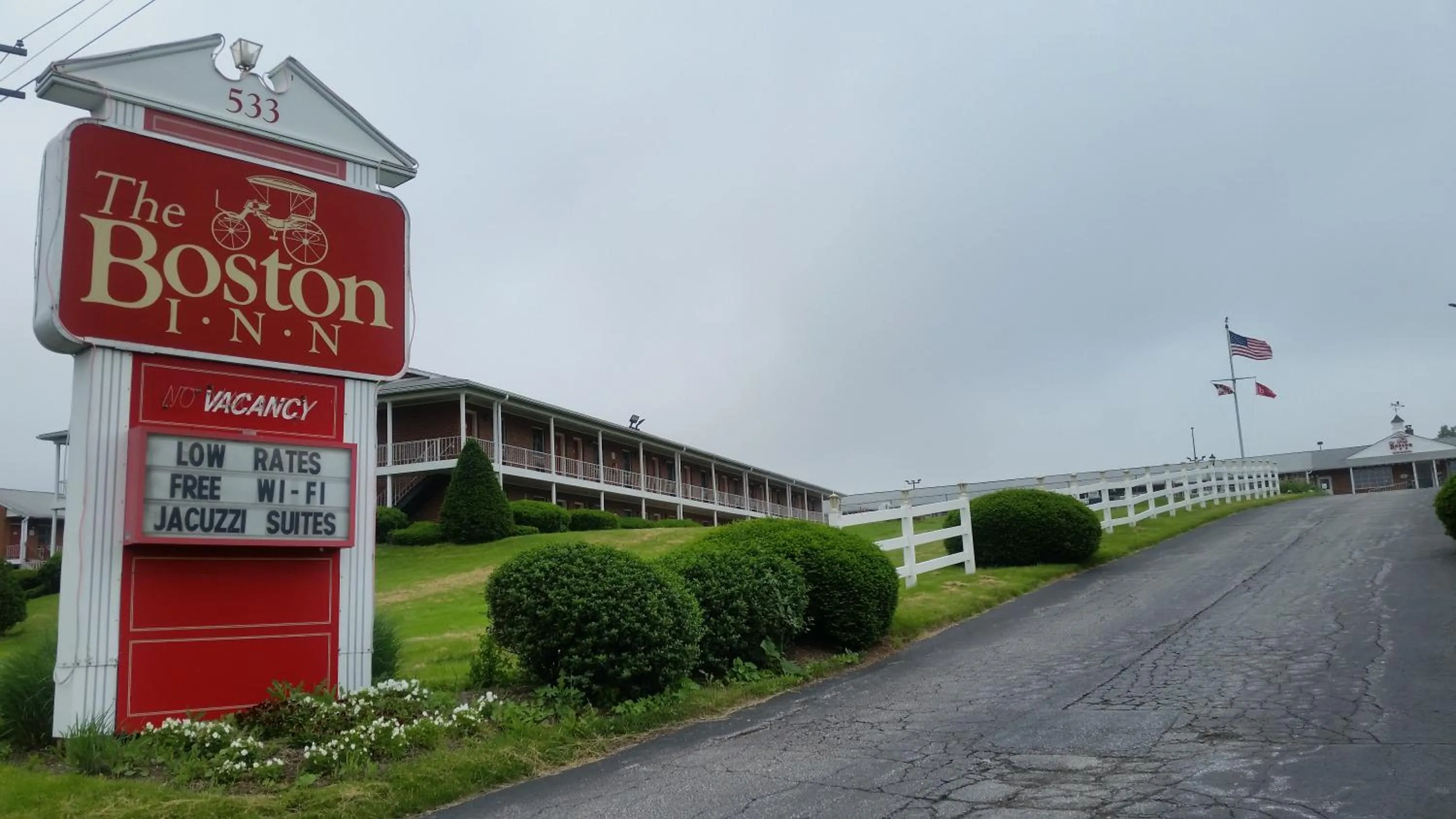 Property building in The Boston Inn