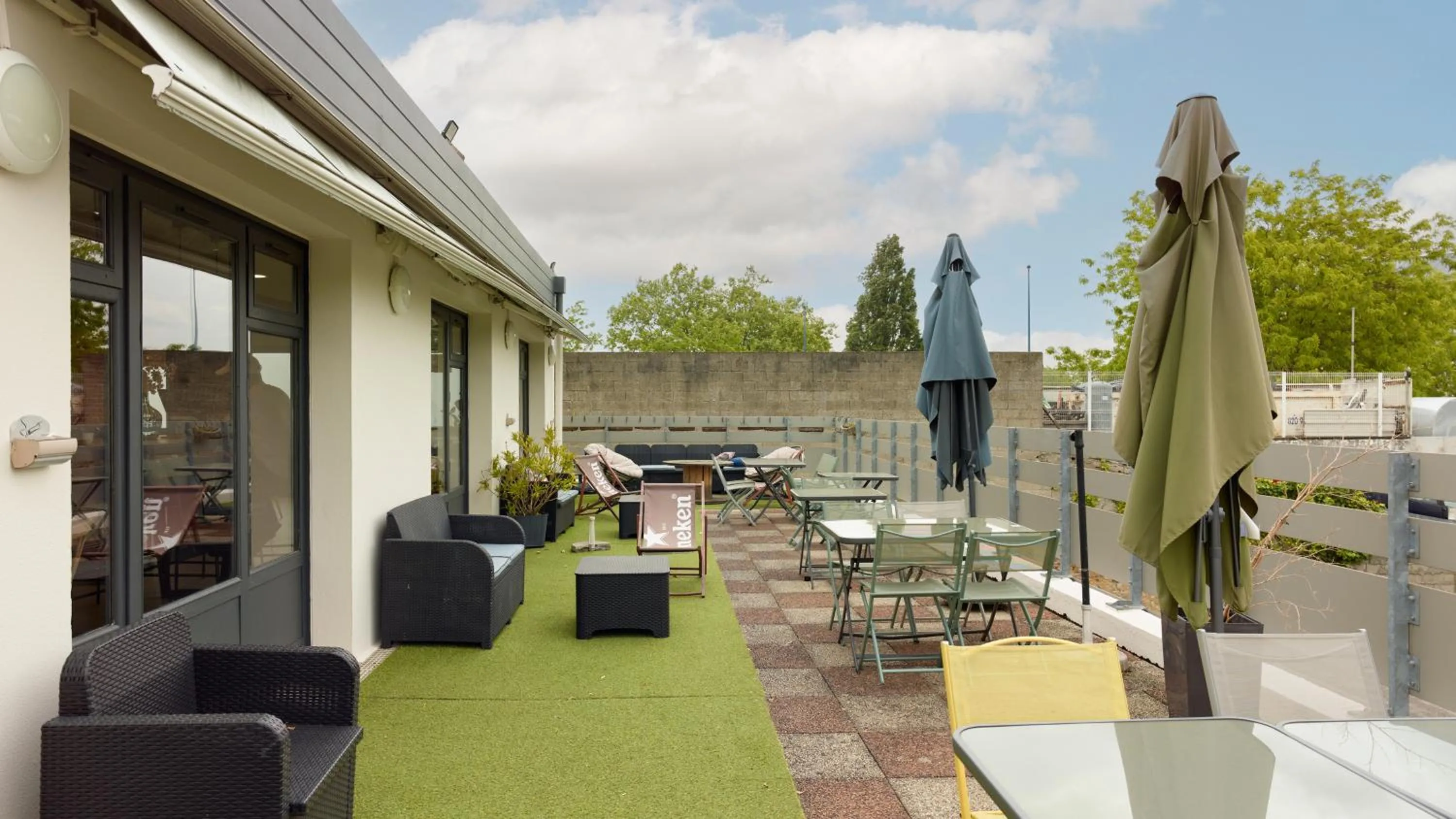 Patio in Campanile NATURE - Marne La Vallée - Chelles