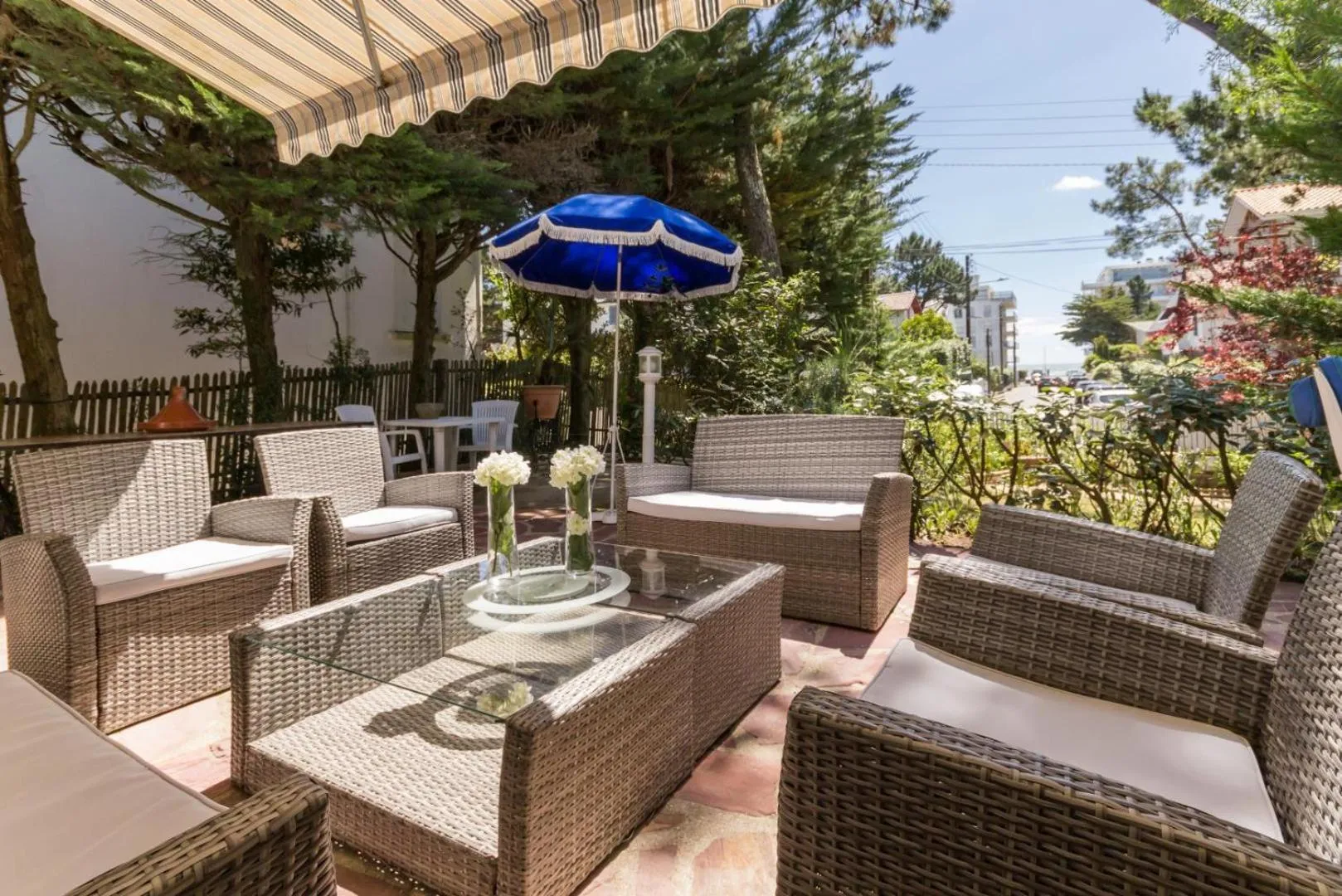 Balcony/Terrace in Villa Les Quatre Vents