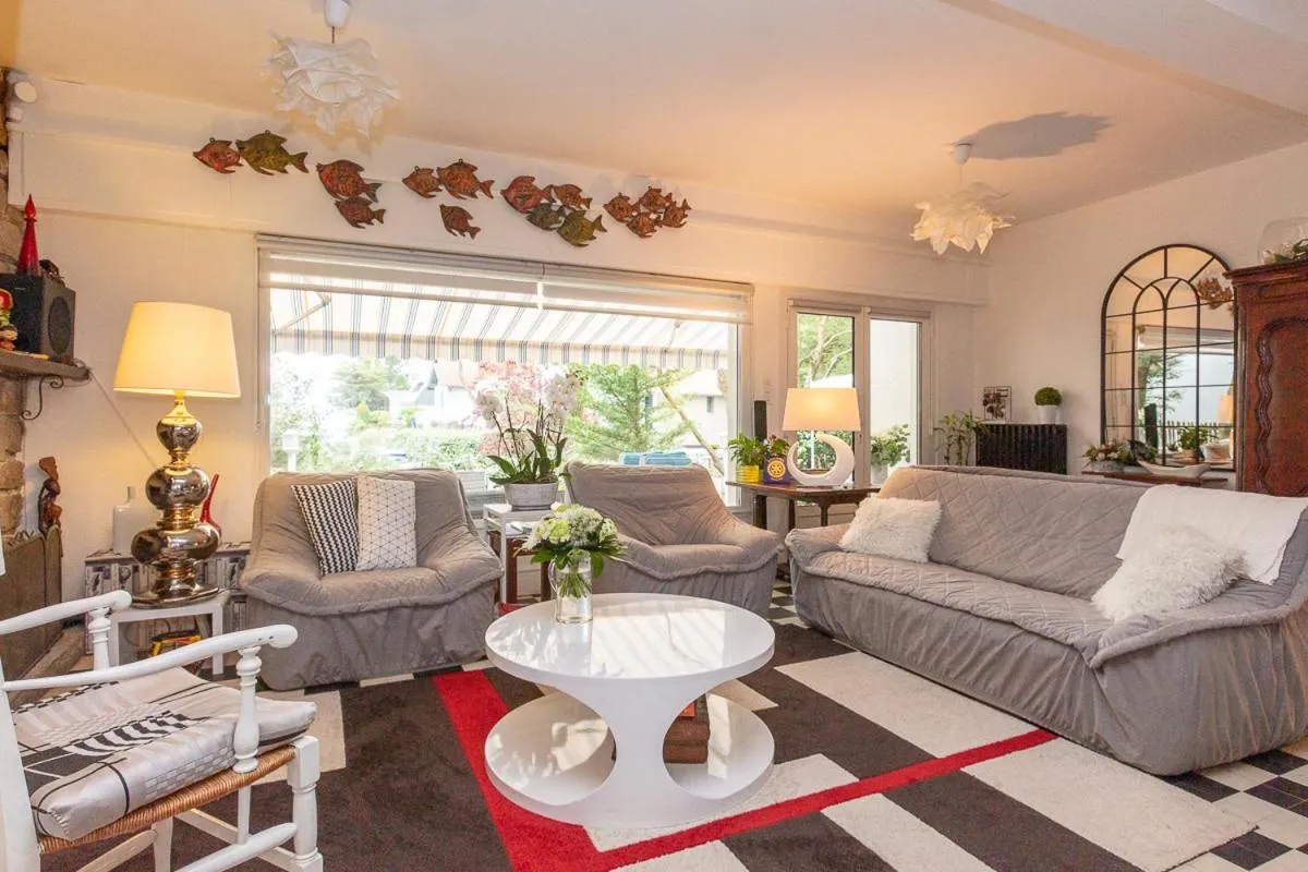 Seating area in Villa Les Quatre Vents