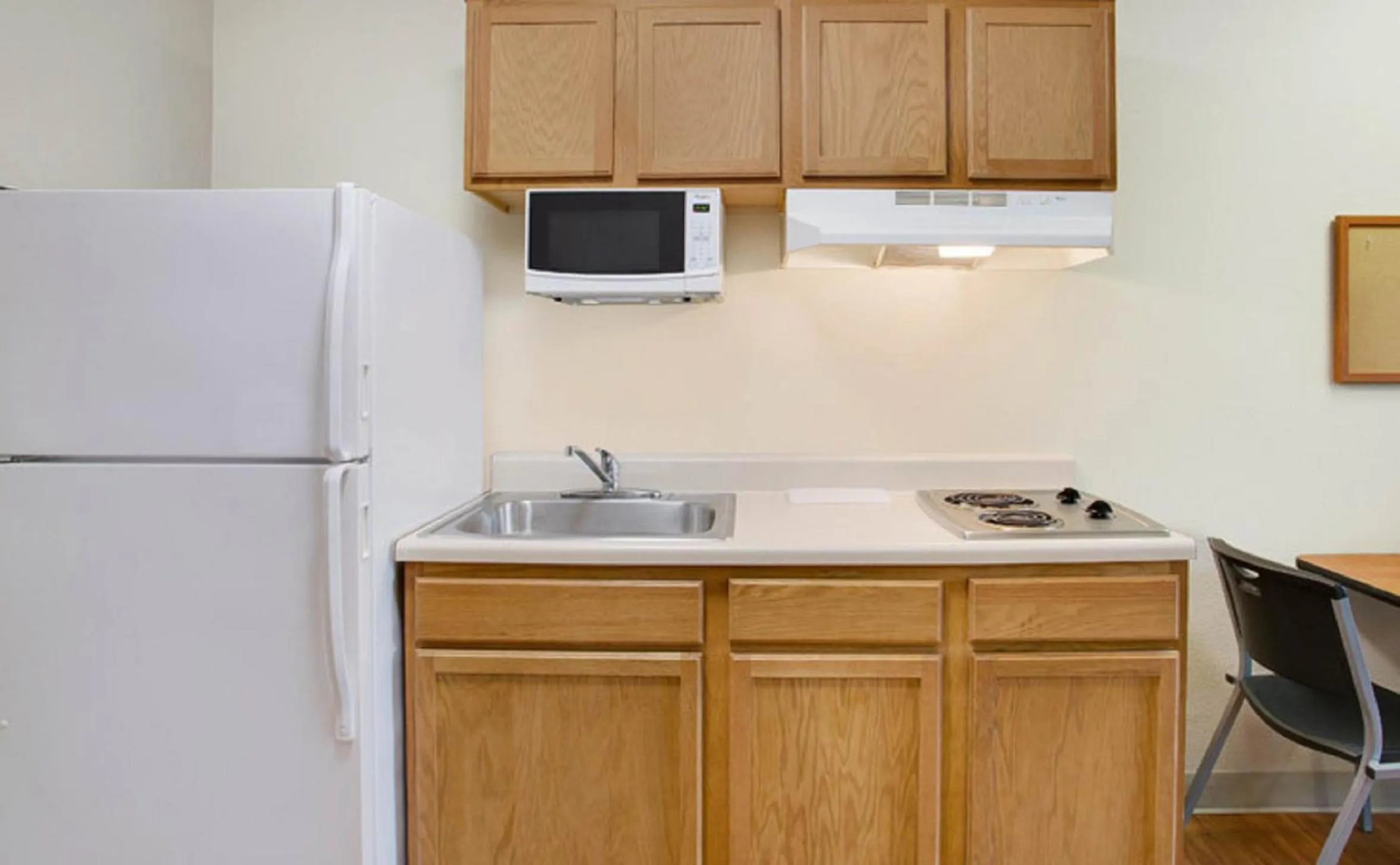 Kitchen or kitchenette in WoodSpring Suites Louisville Southeast