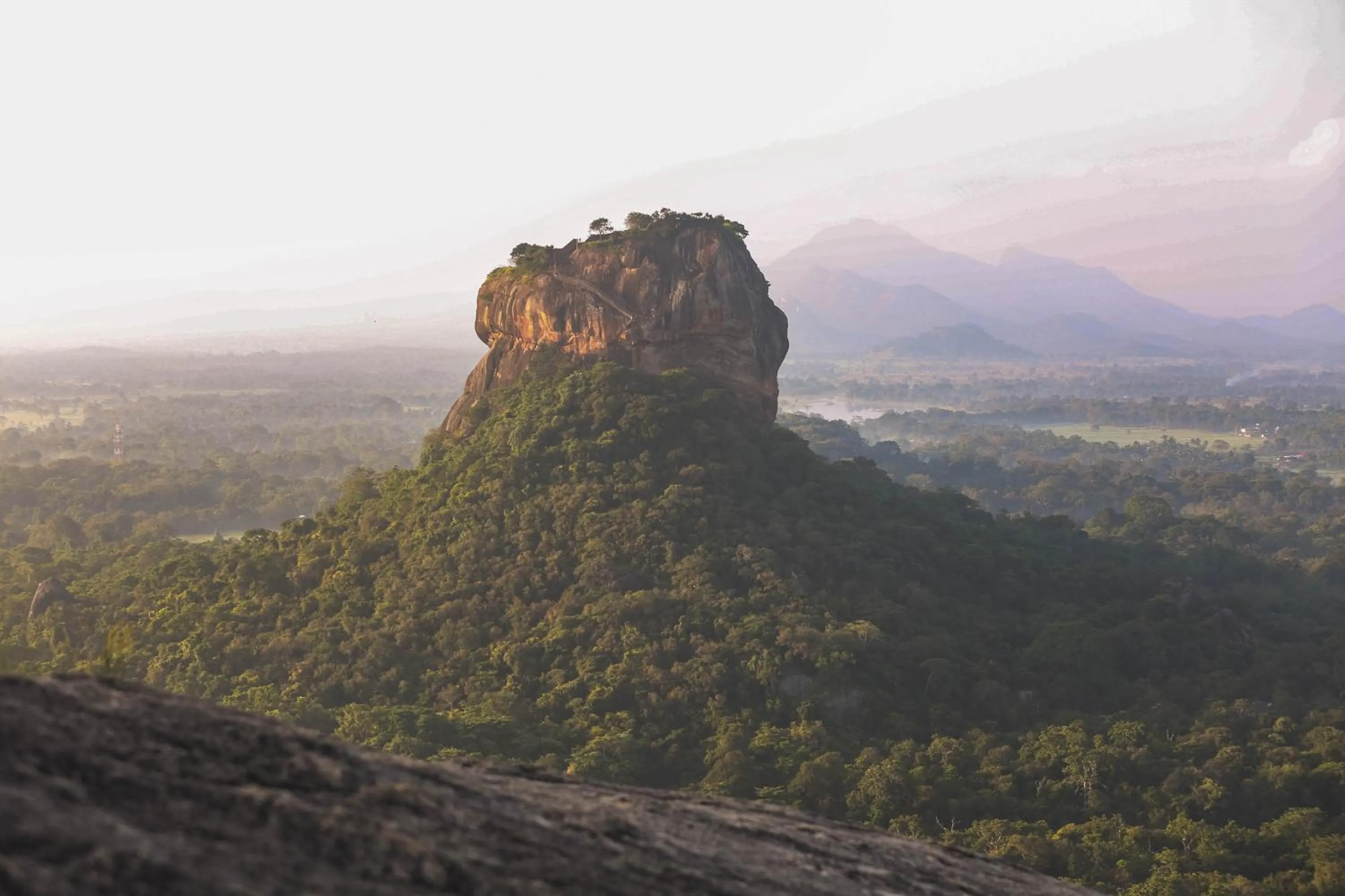 Hiking in Royal Rock Sigiriya