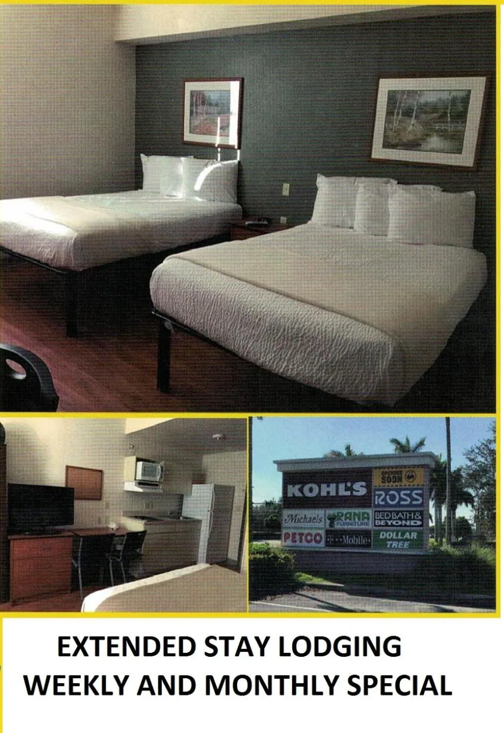 Other, Bed in Best Studio Inn Homestead (Extended Stay)