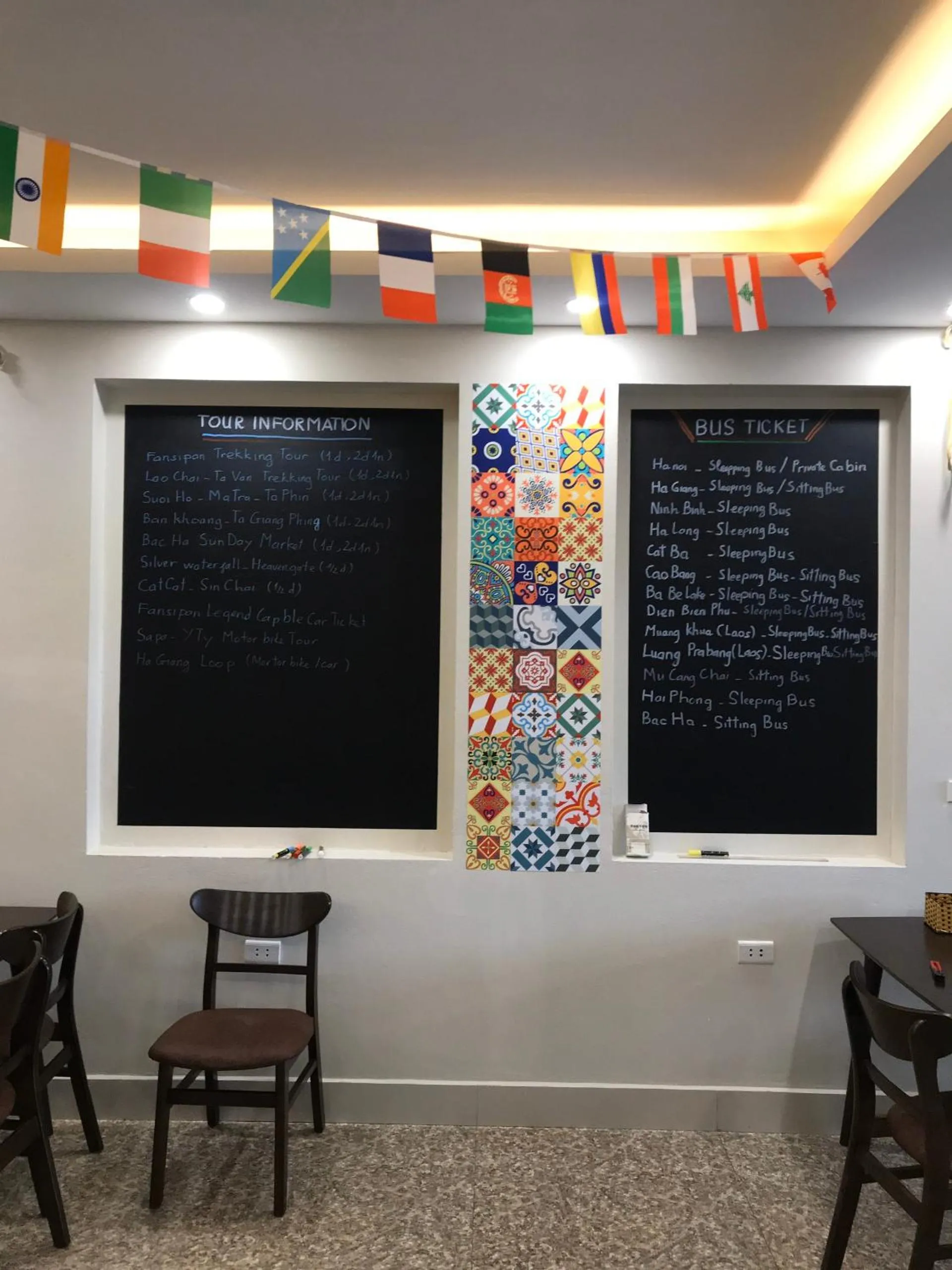 Lobby or reception in Flaco Hostel Sapa