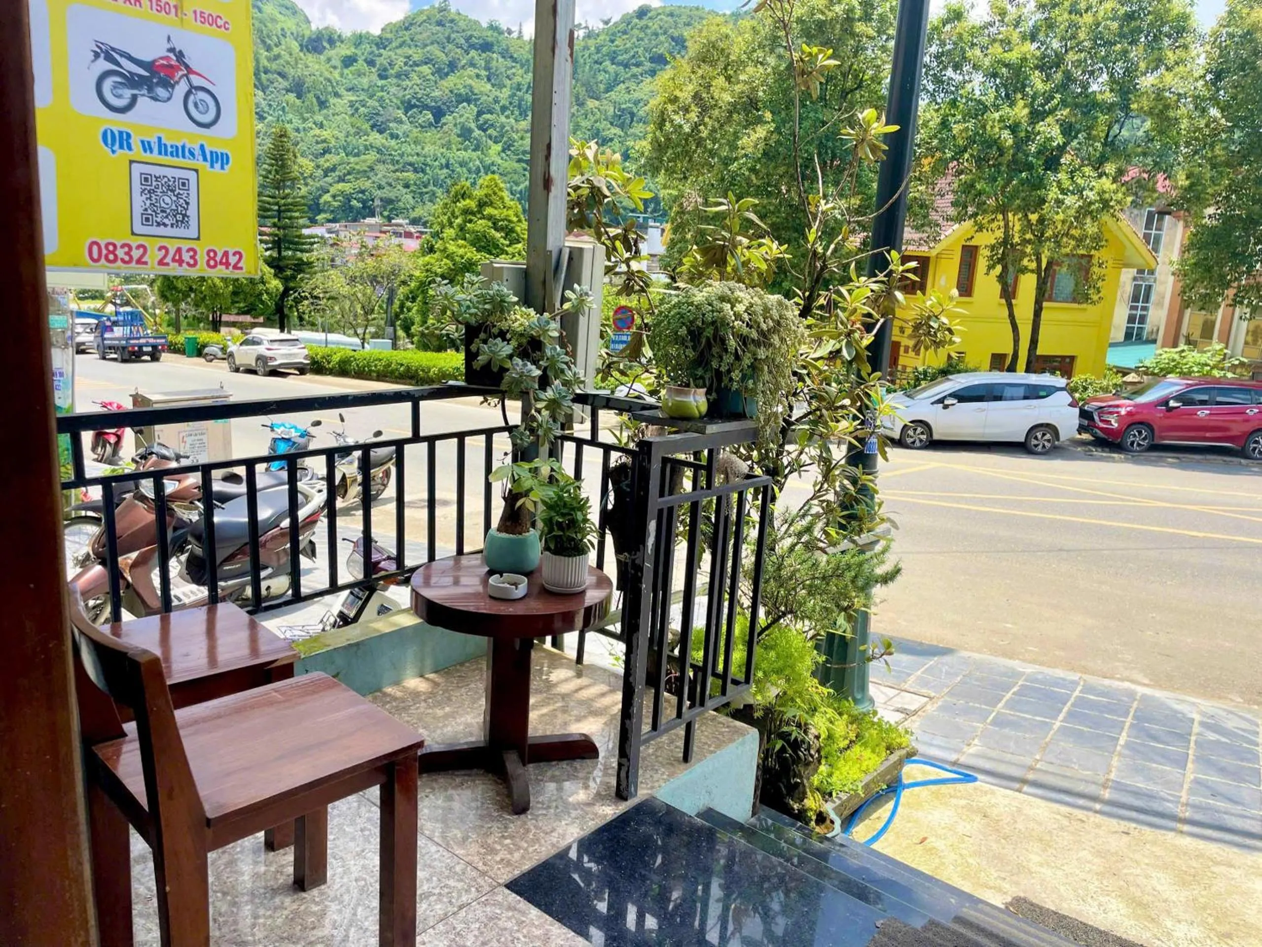 Natural landscape in Flaco Hostel Sapa