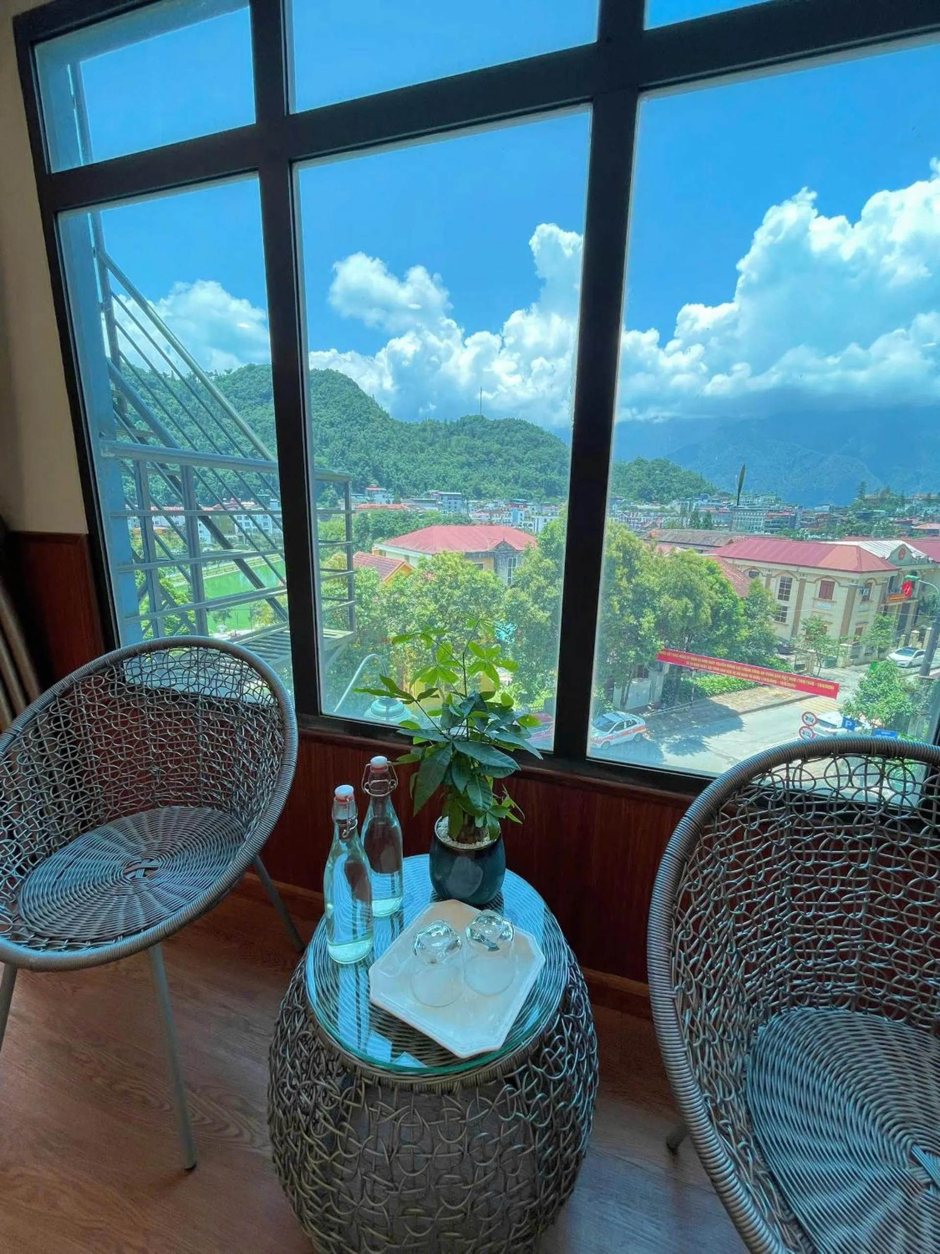 Natural landscape in Flaco Hostel Sapa