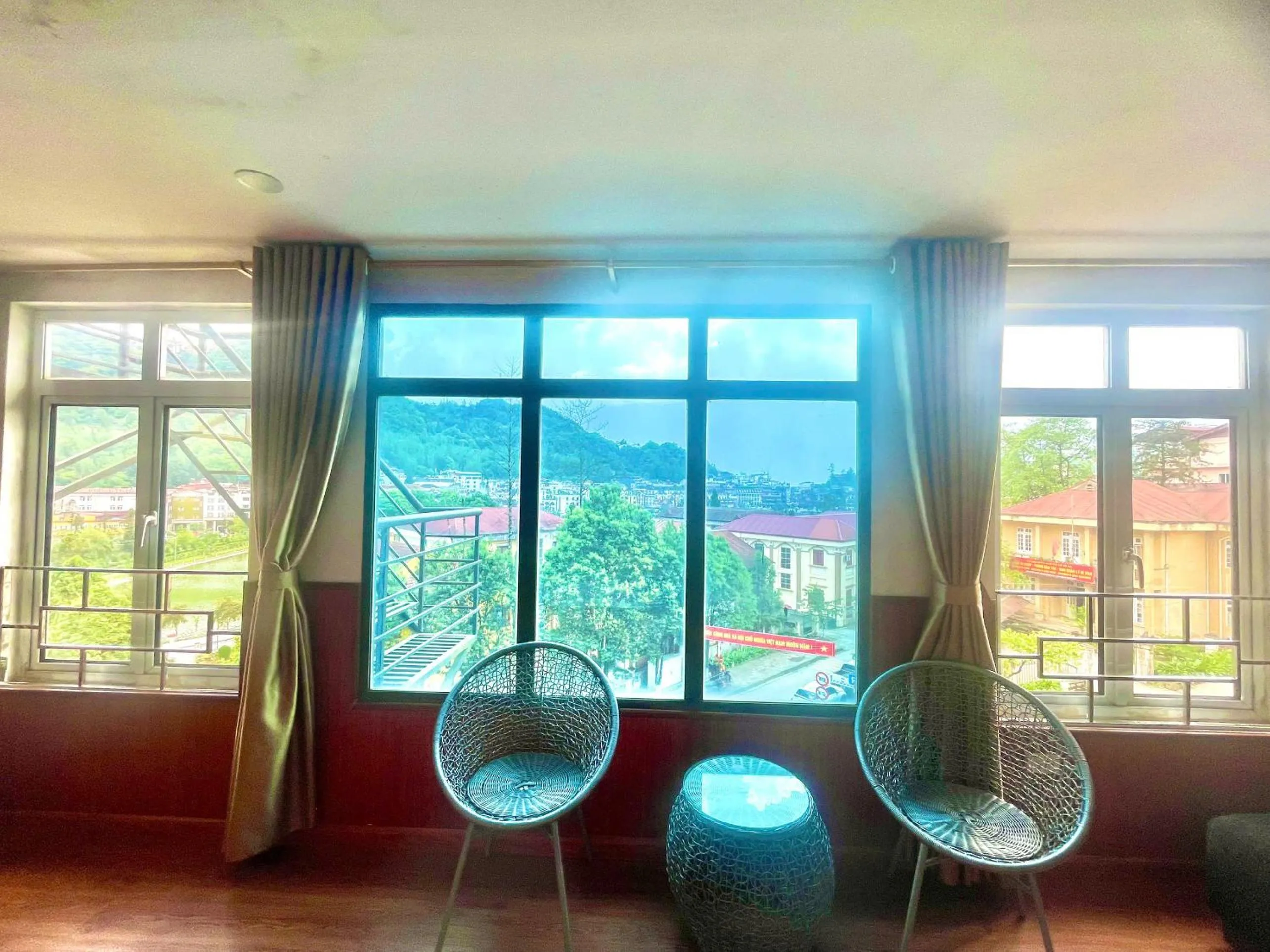 Natural landscape in Flaco Hostel Sapa