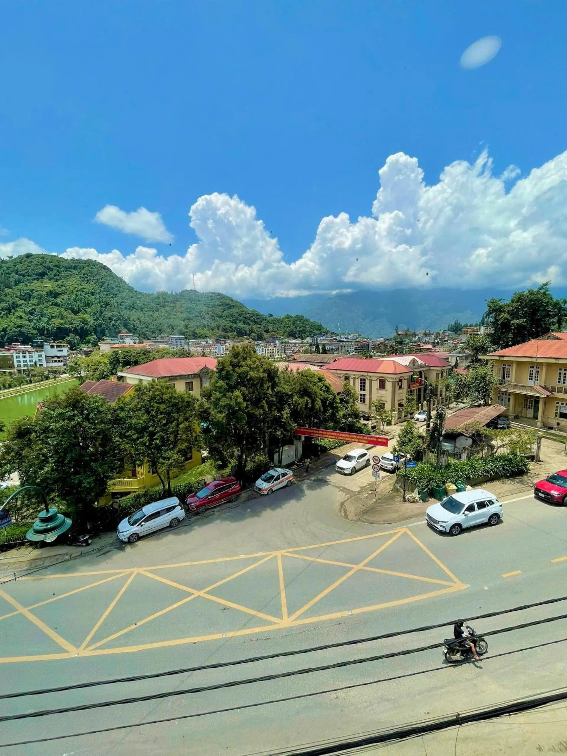Natural landscape in Flaco Hostel Sapa
