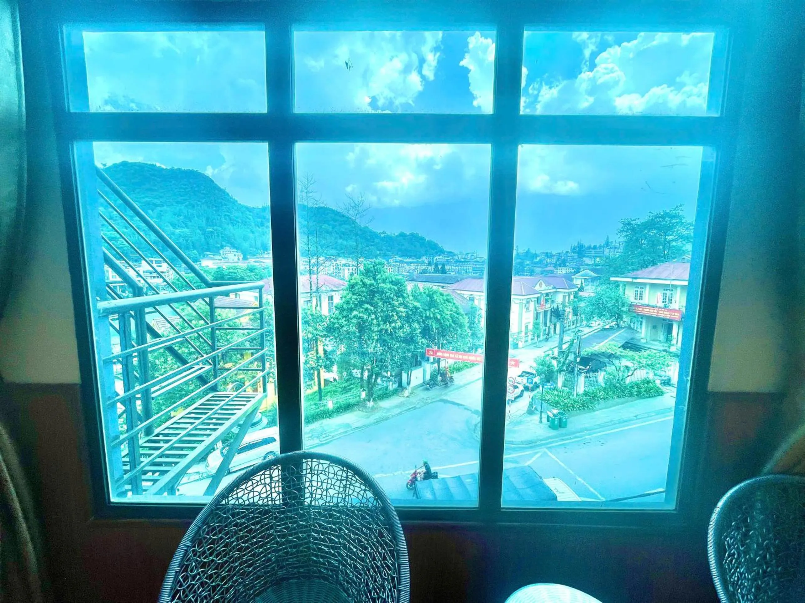 View (from property/room) in Flaco Hostel Sapa