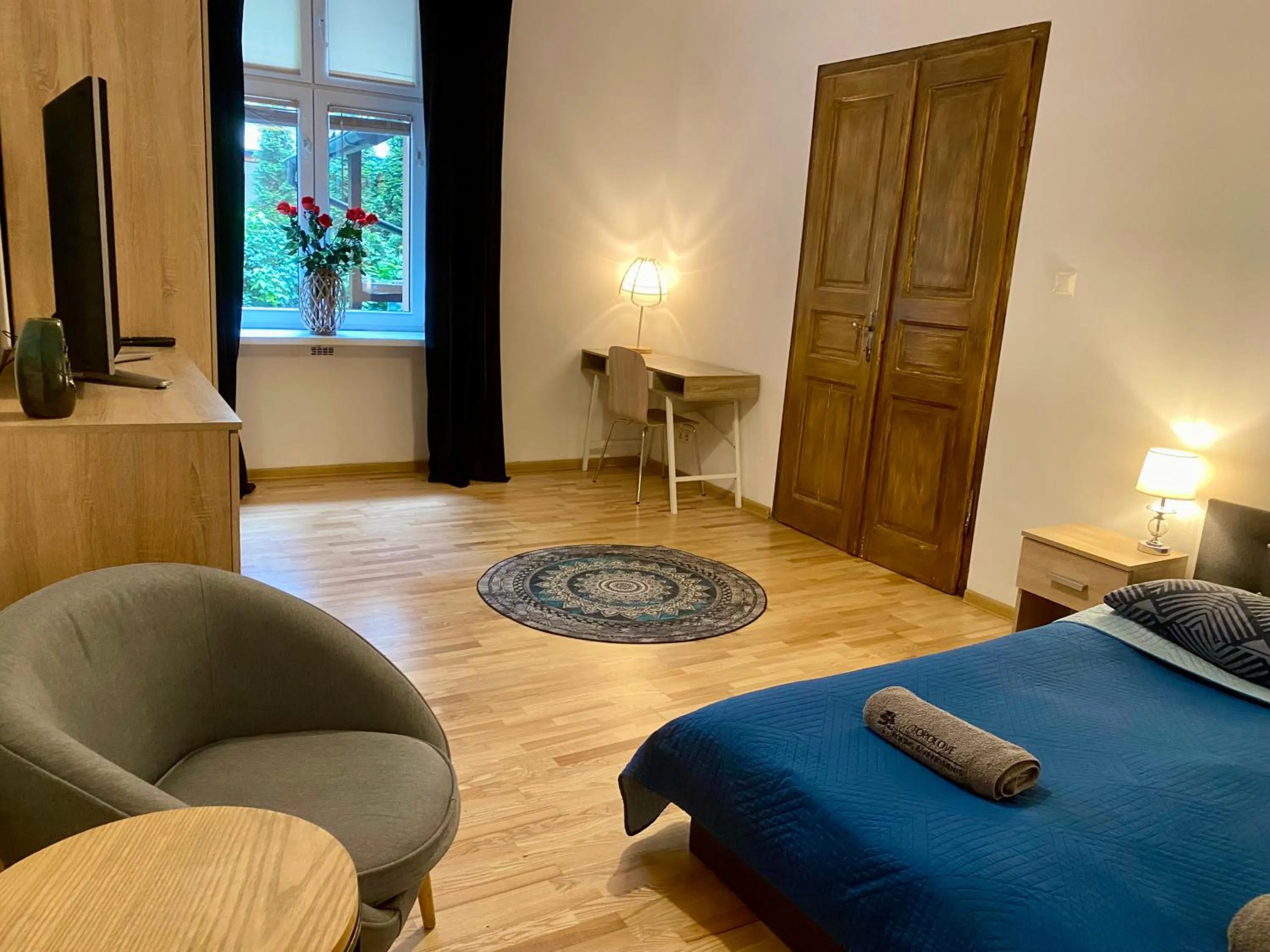 Bed in Topolove Rooms & Apartments