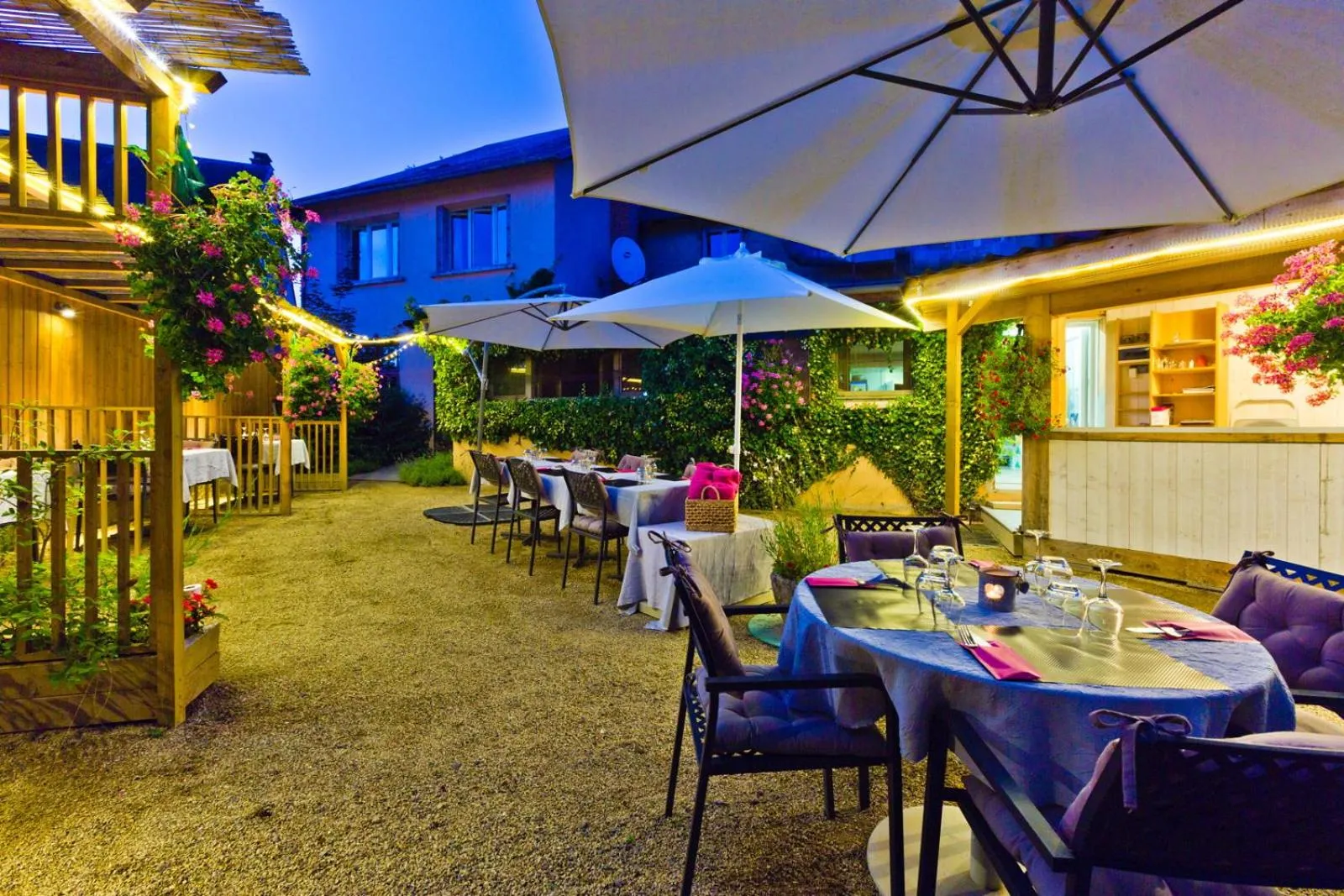 Balcony/Terrace in Relais d'Auvergne
