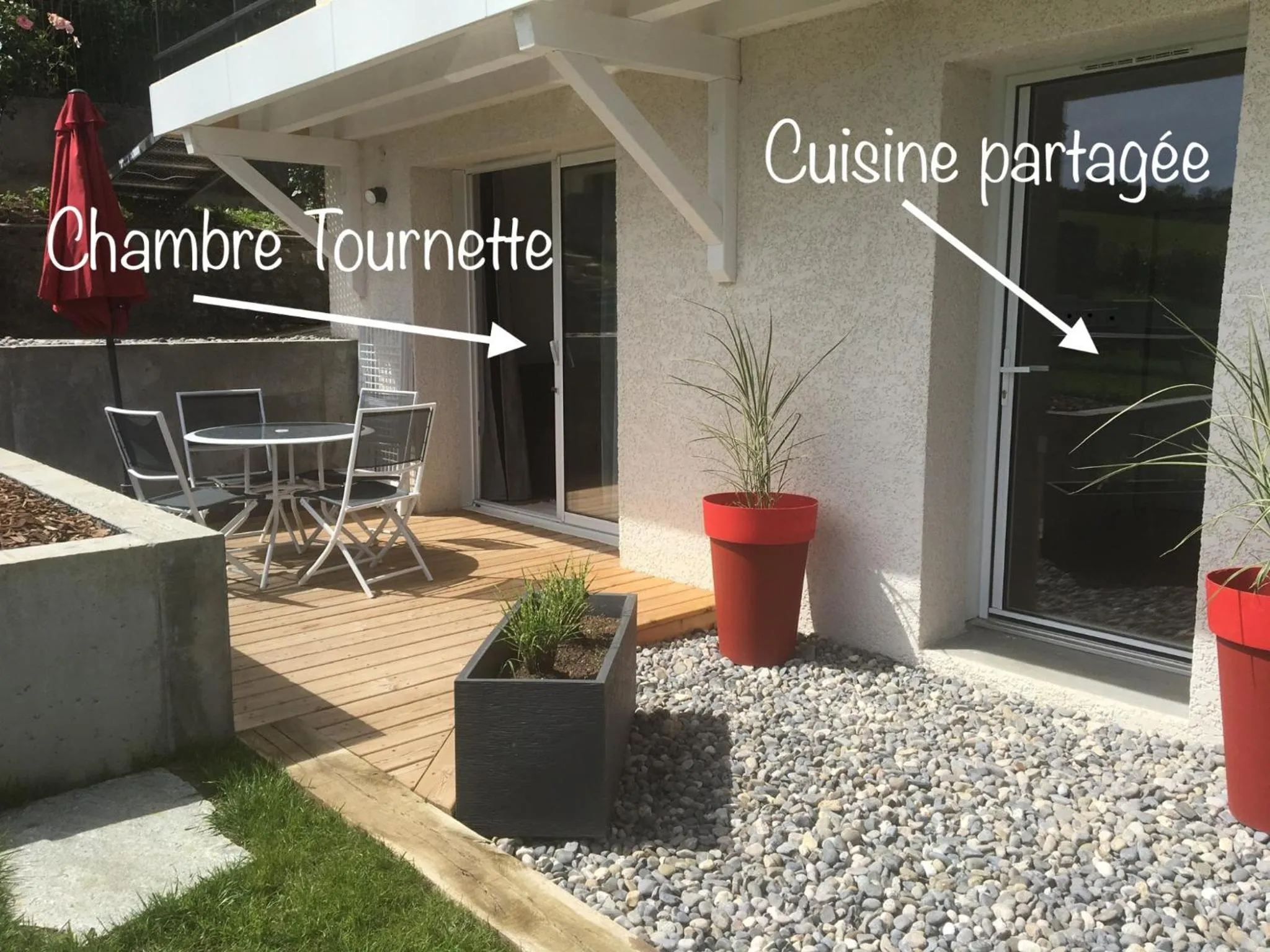 Patio in FalHappy House