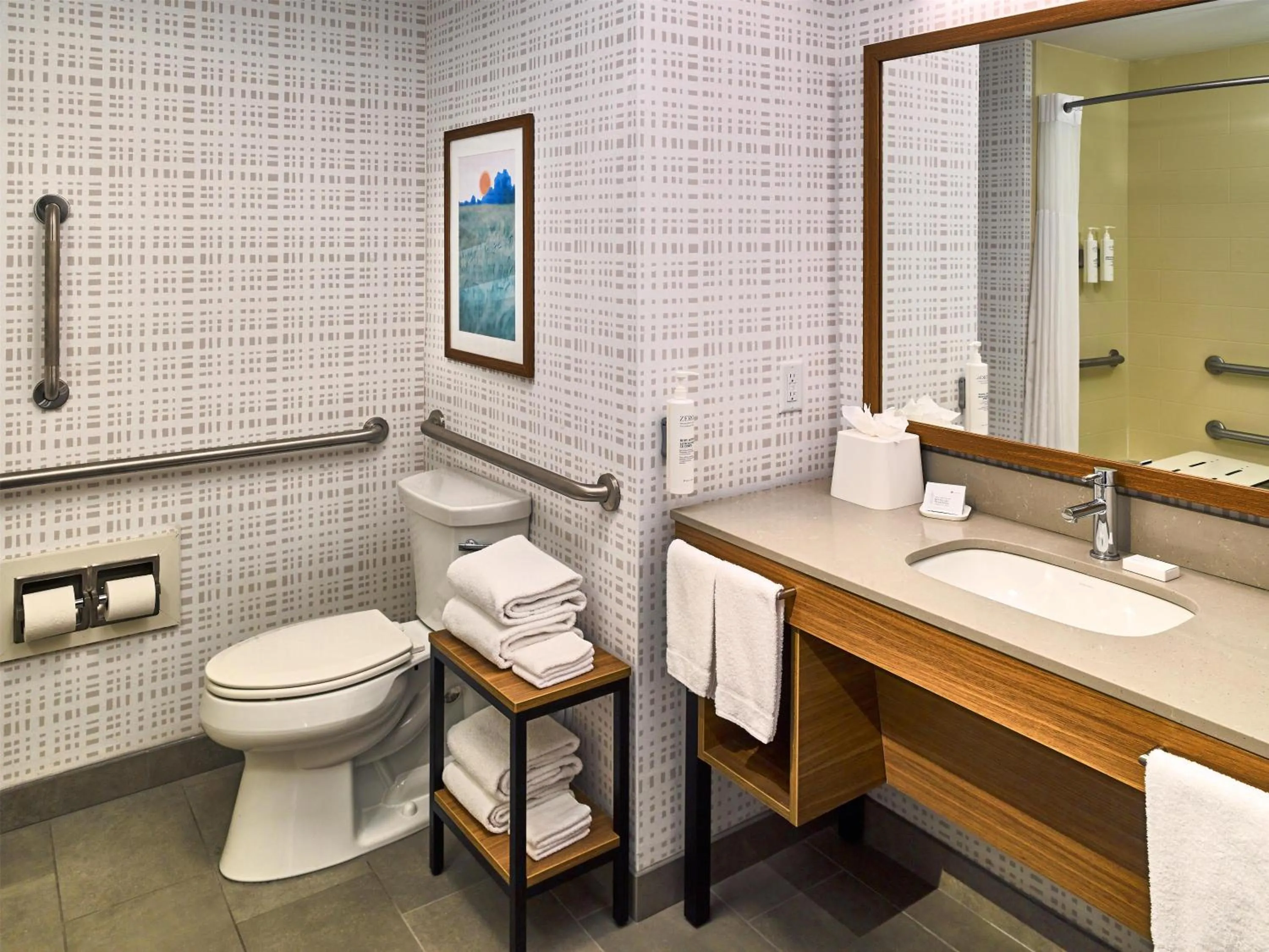 Bathroom in Hampton Inn Pigeon Forge