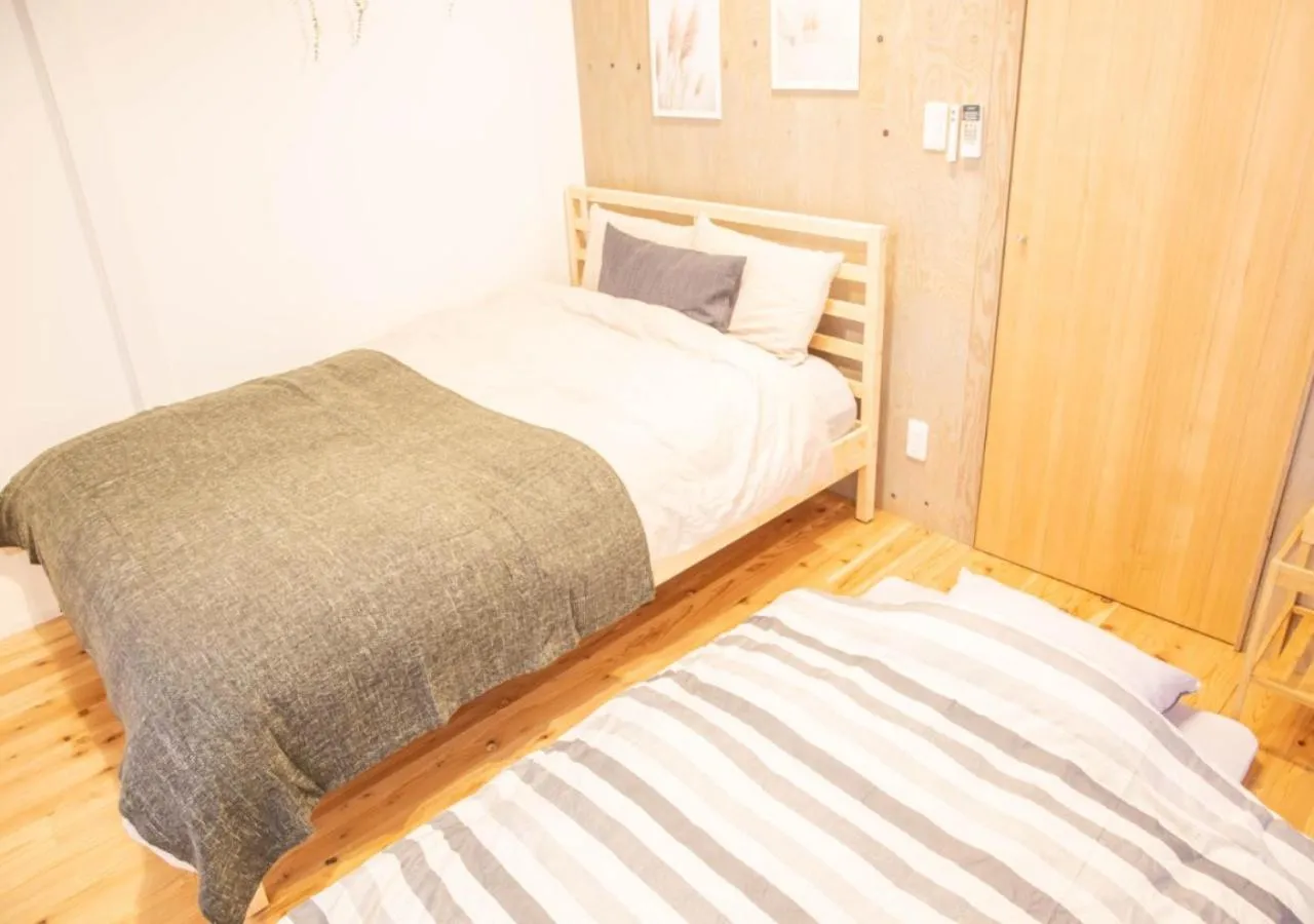 Bed in SMILE STAY Shinnakano