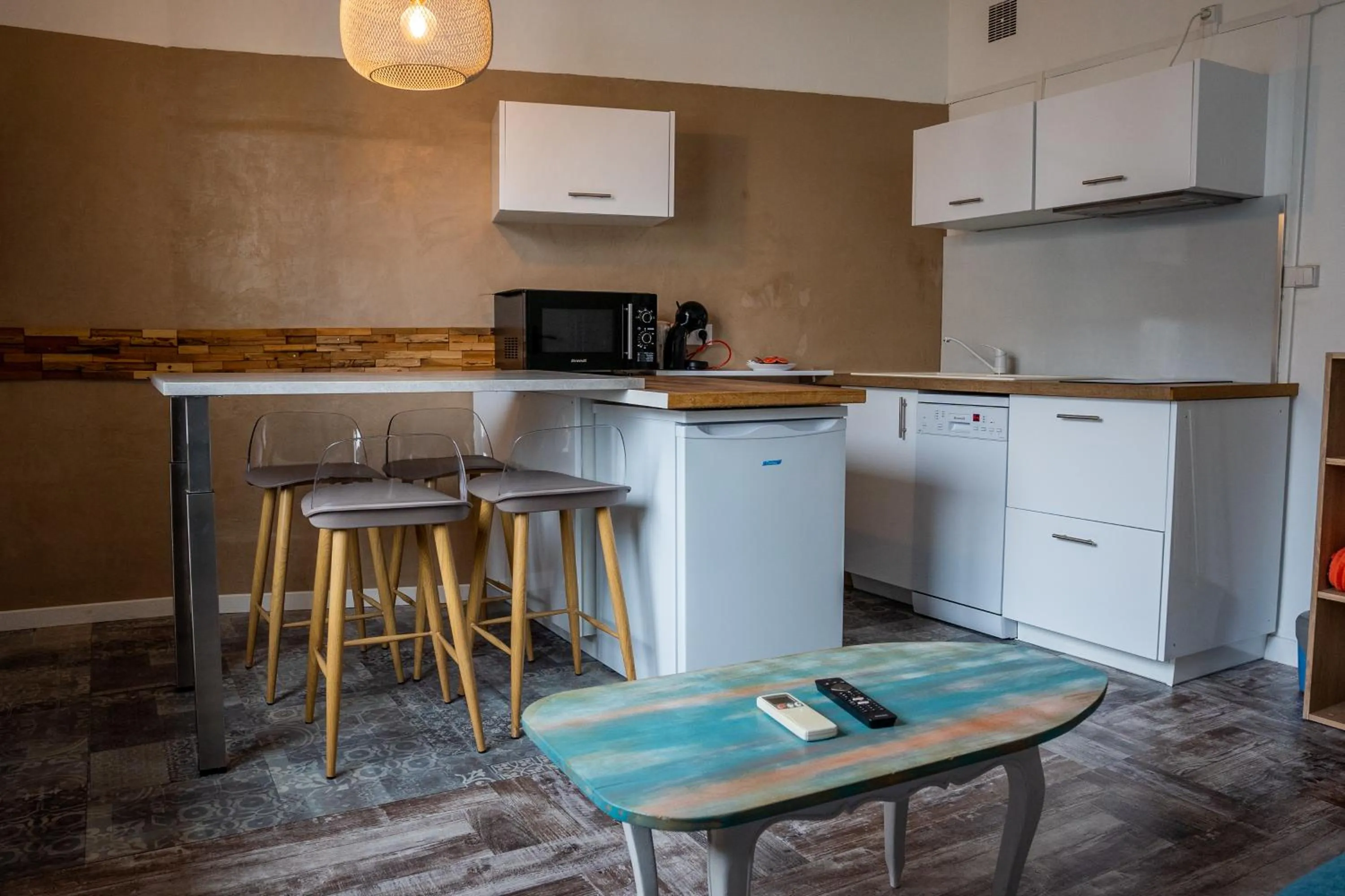 Living room in Mosaik hotel