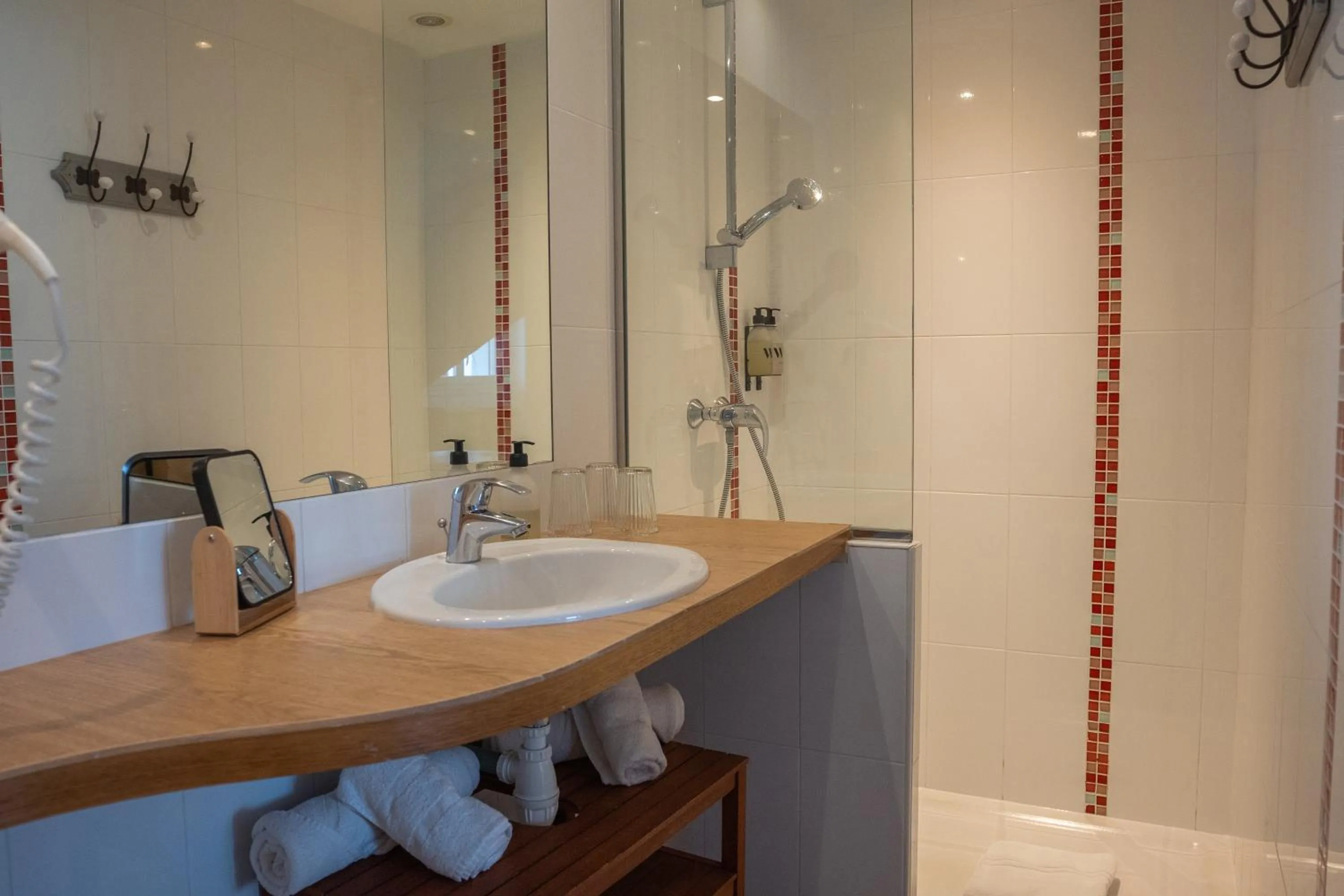 Bathroom in Mosaik hotel