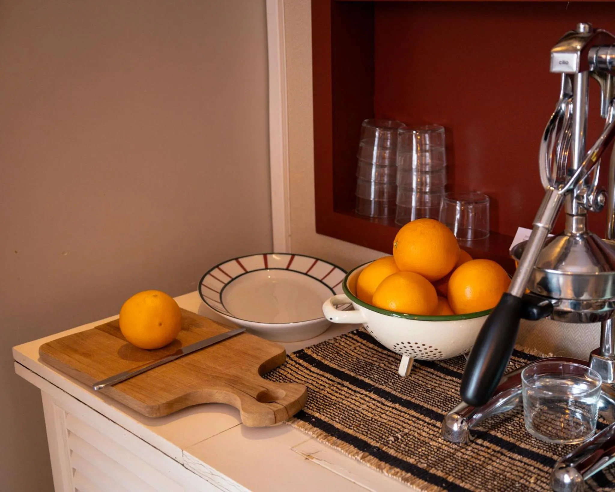 Breakfast in Mosaik hotel