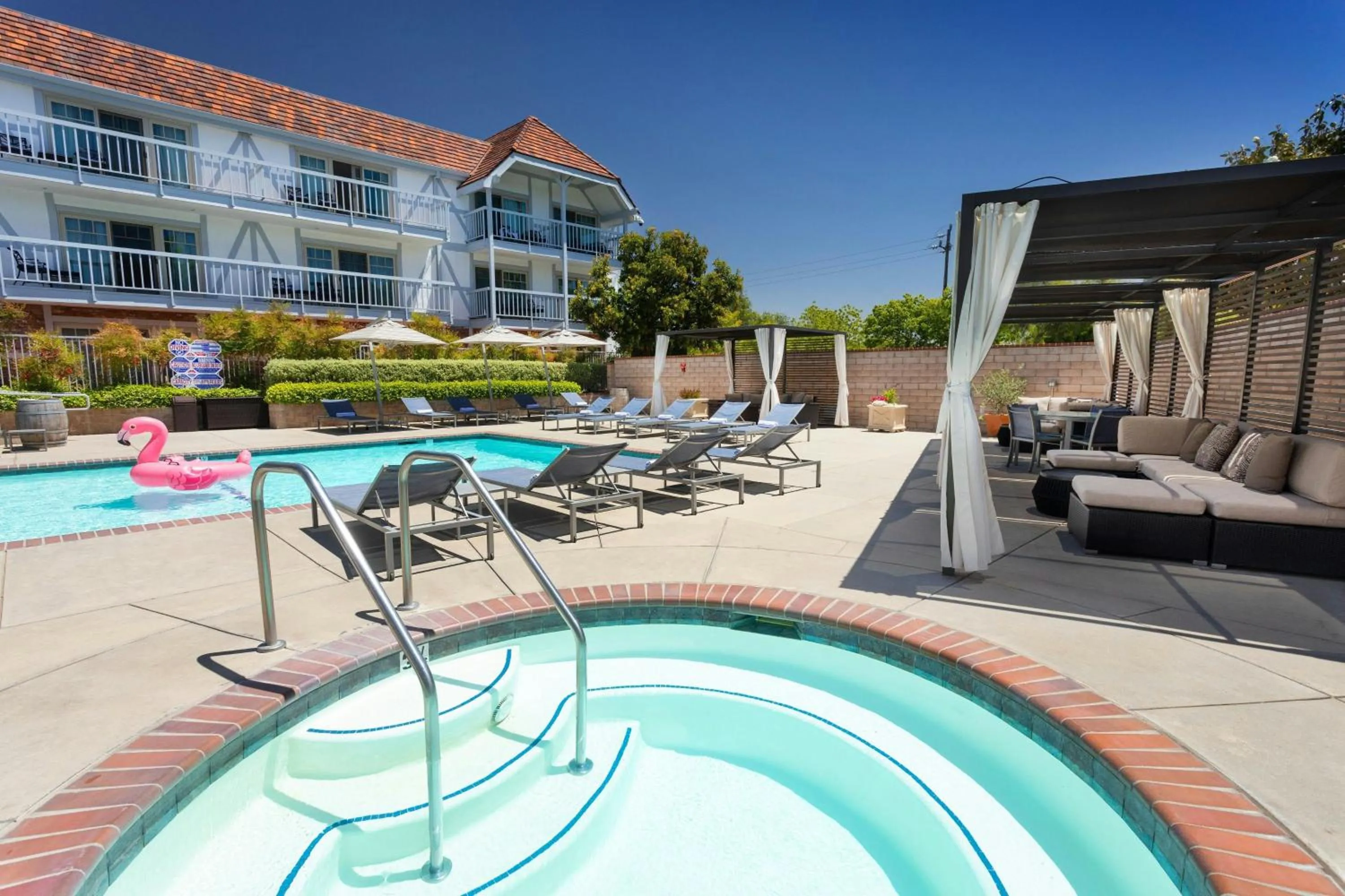 Swimming pool in Corque Hotel, Solvang, A Tribute Portfolio Hotel
