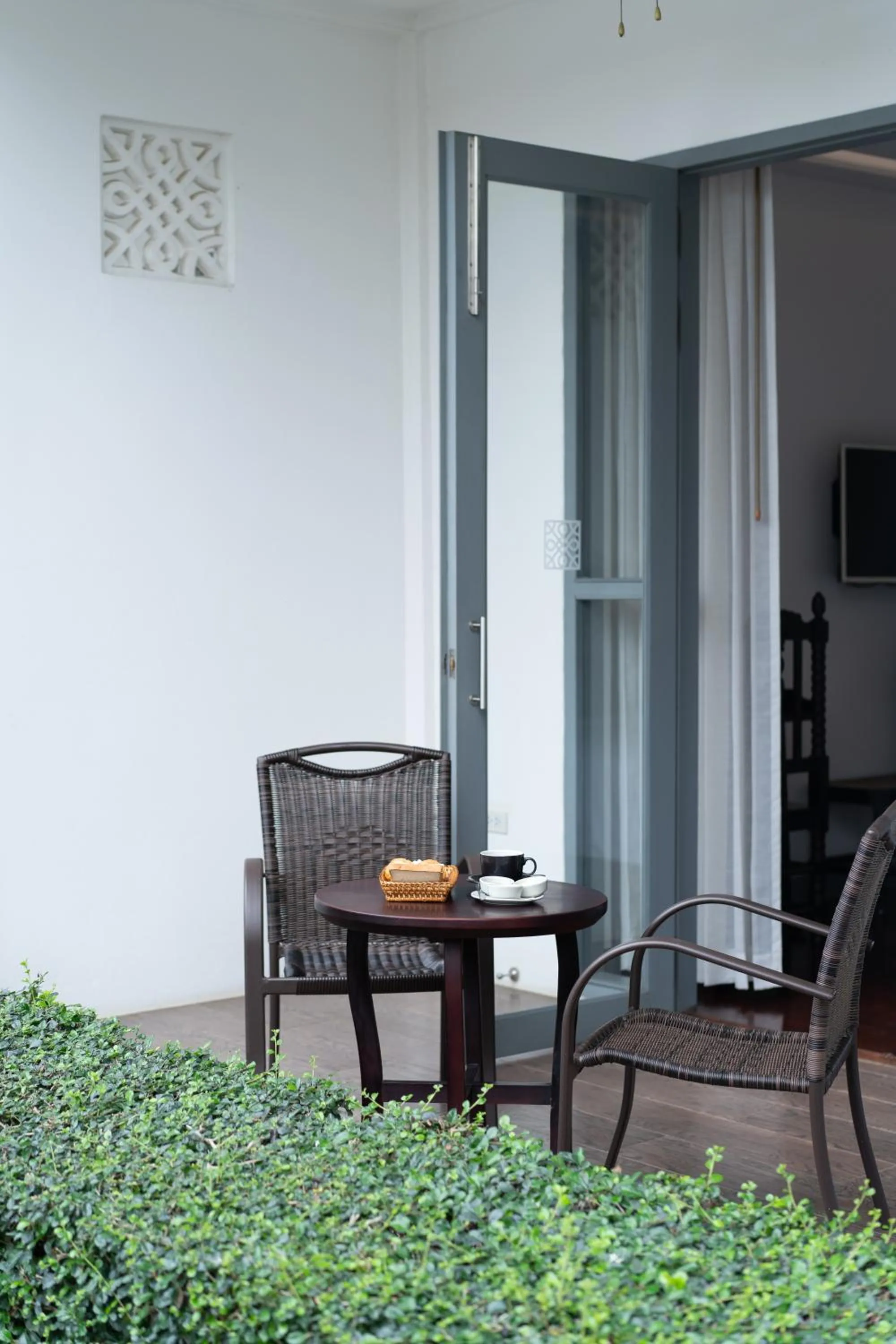 Balcony/Terrace in Souphattra Hotel Luang Prabang