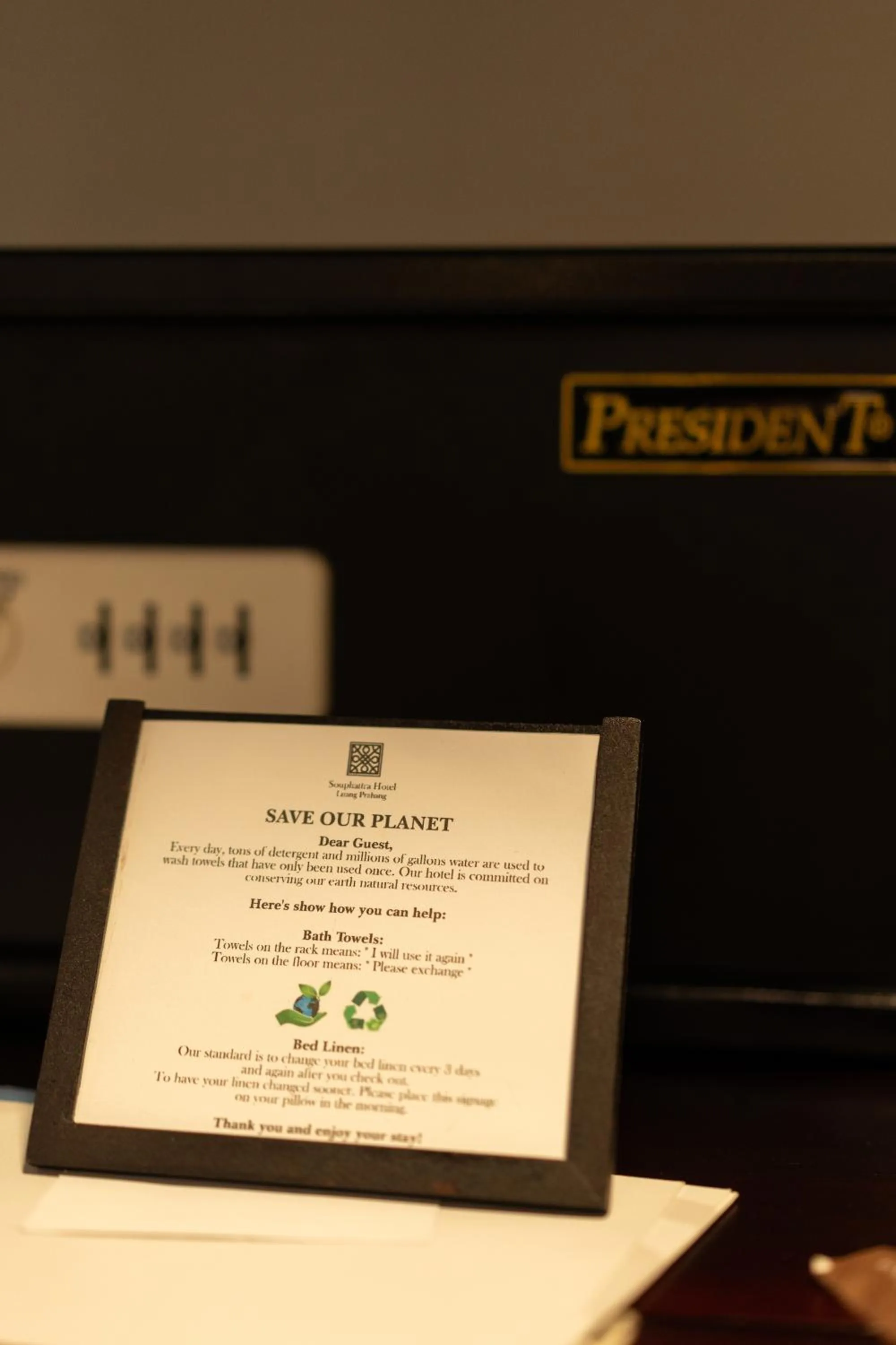 Bedroom in Souphattra Hotel Luang Prabang