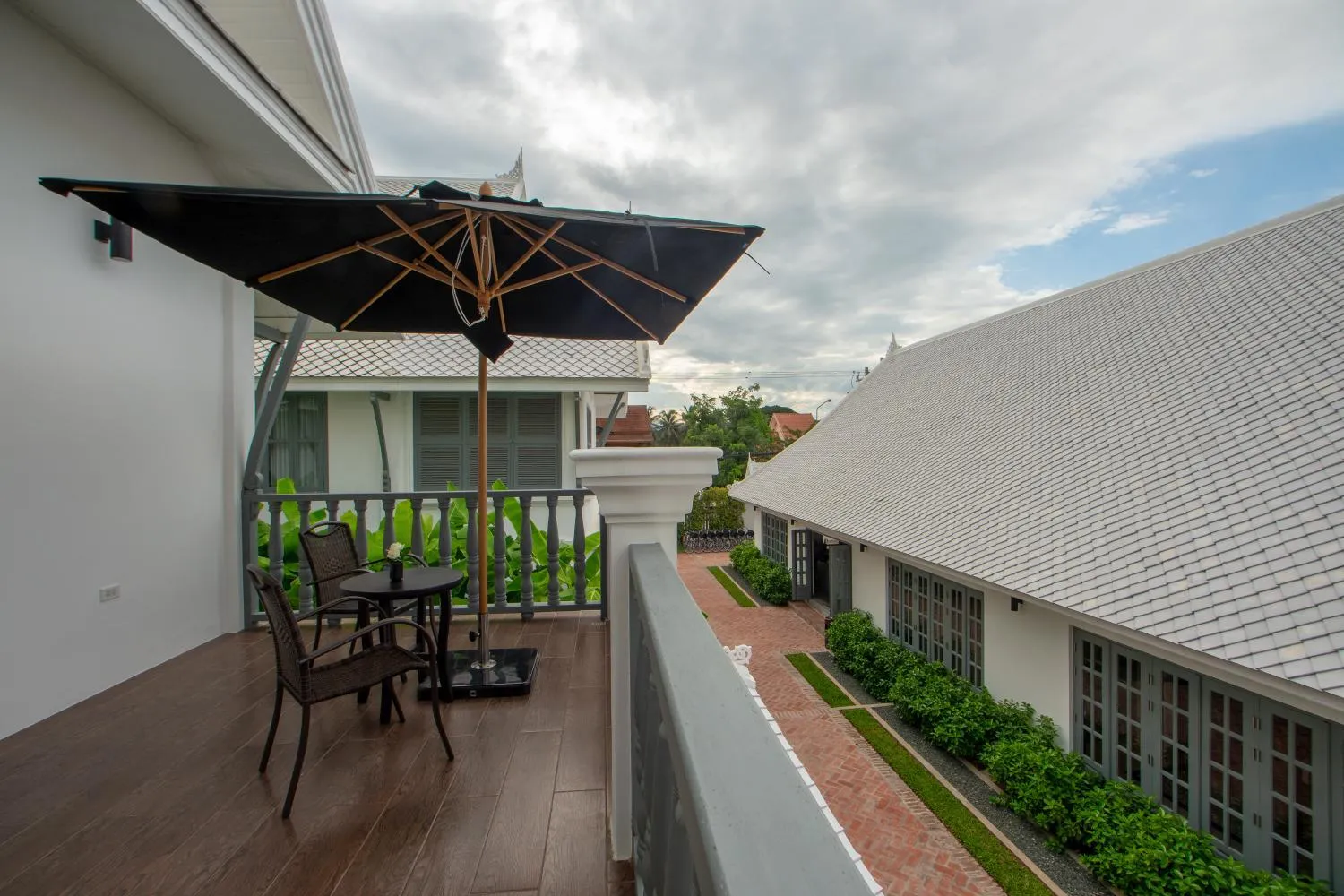 Balcony/Terrace in Souphattra Hotel Luang Prabang