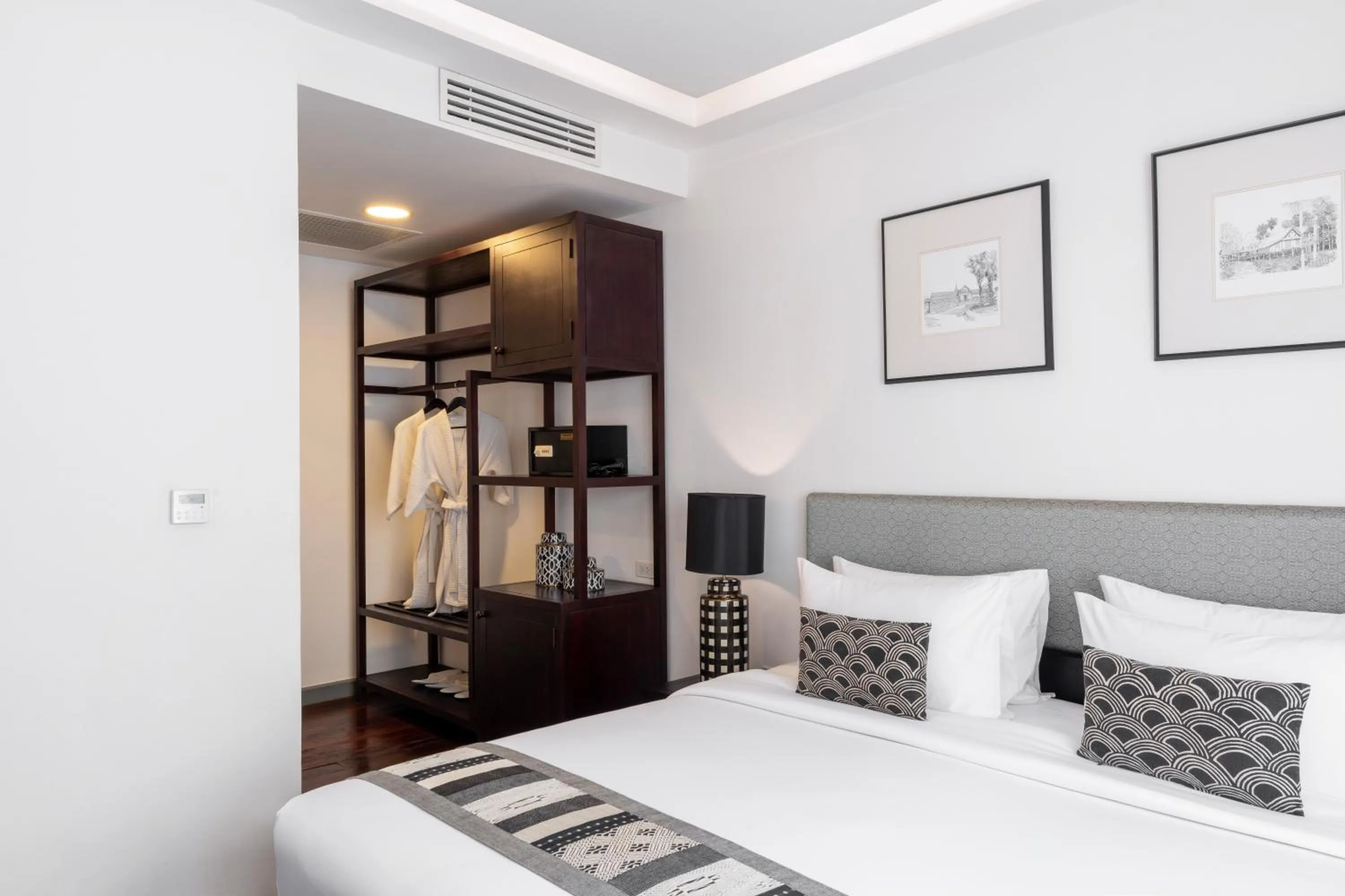 Bedroom, Bed in Souphattra Hotel Luang Prabang