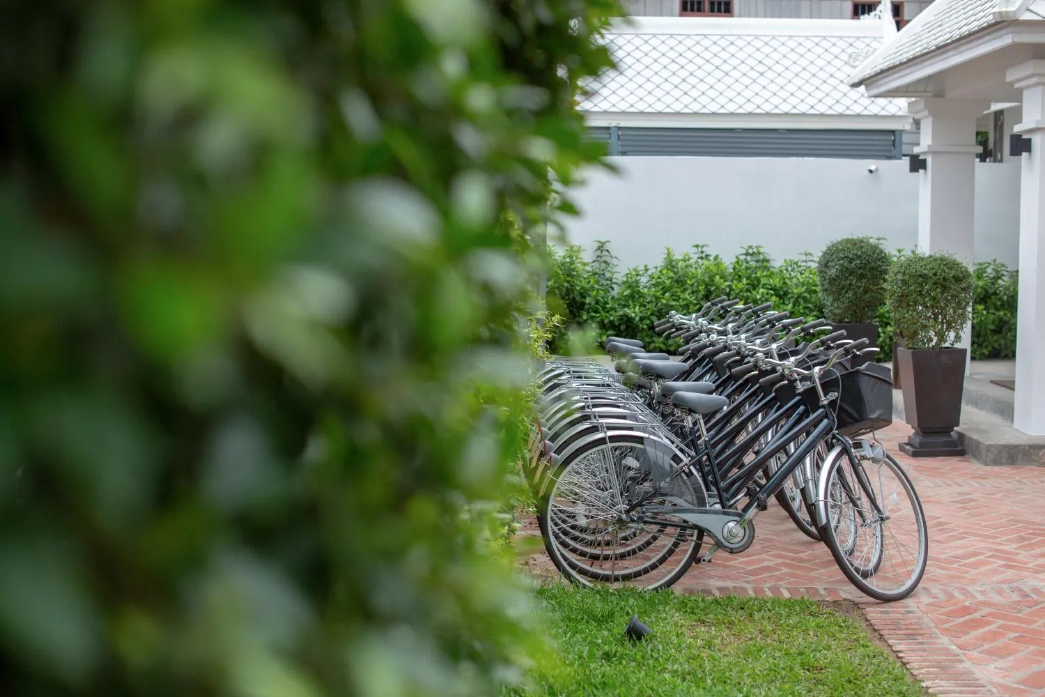 Cycling in Souphattra Hotel Luang Prabang