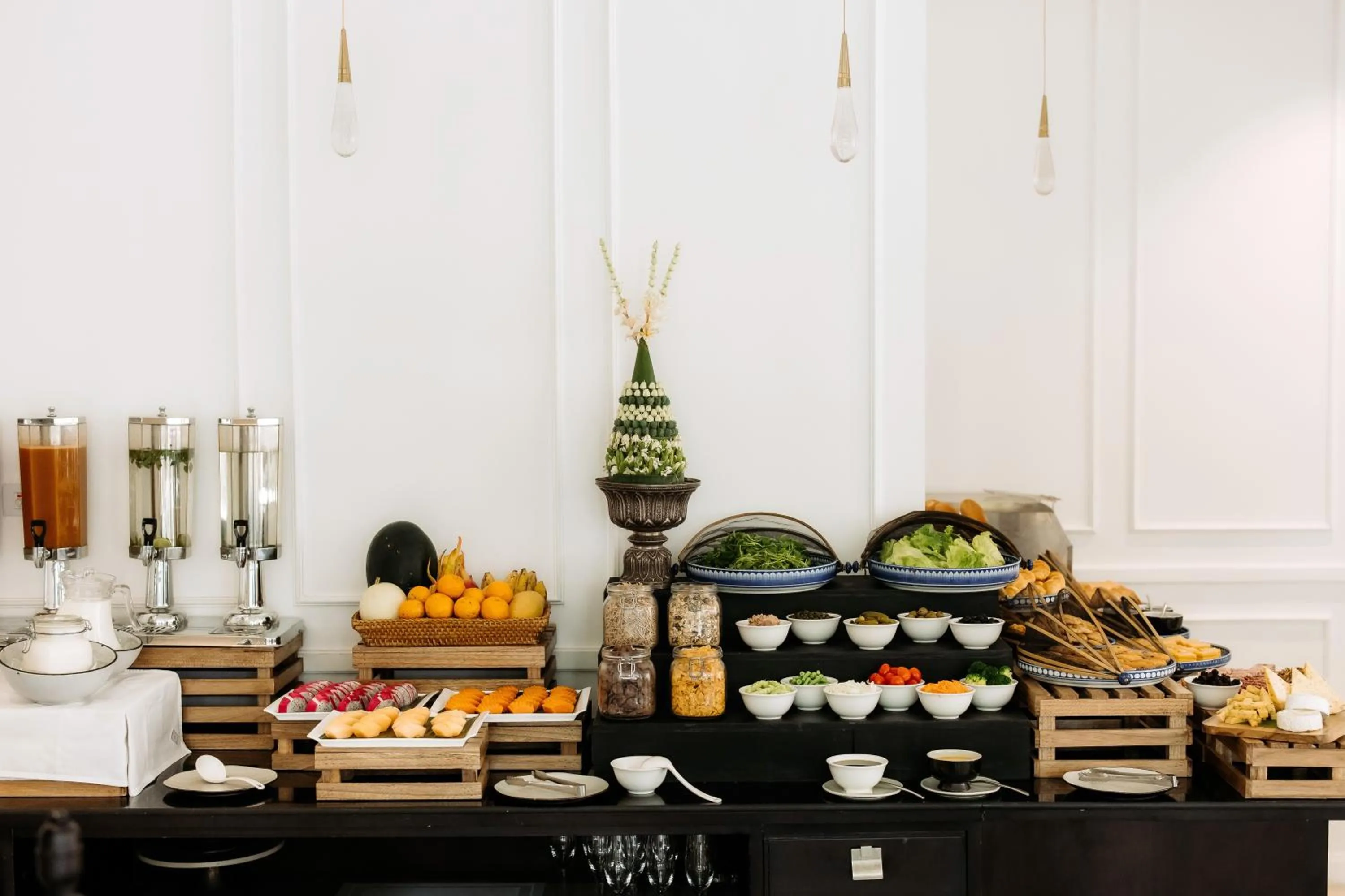 Food and drinks in Souphattra Hotel Luang Prabang