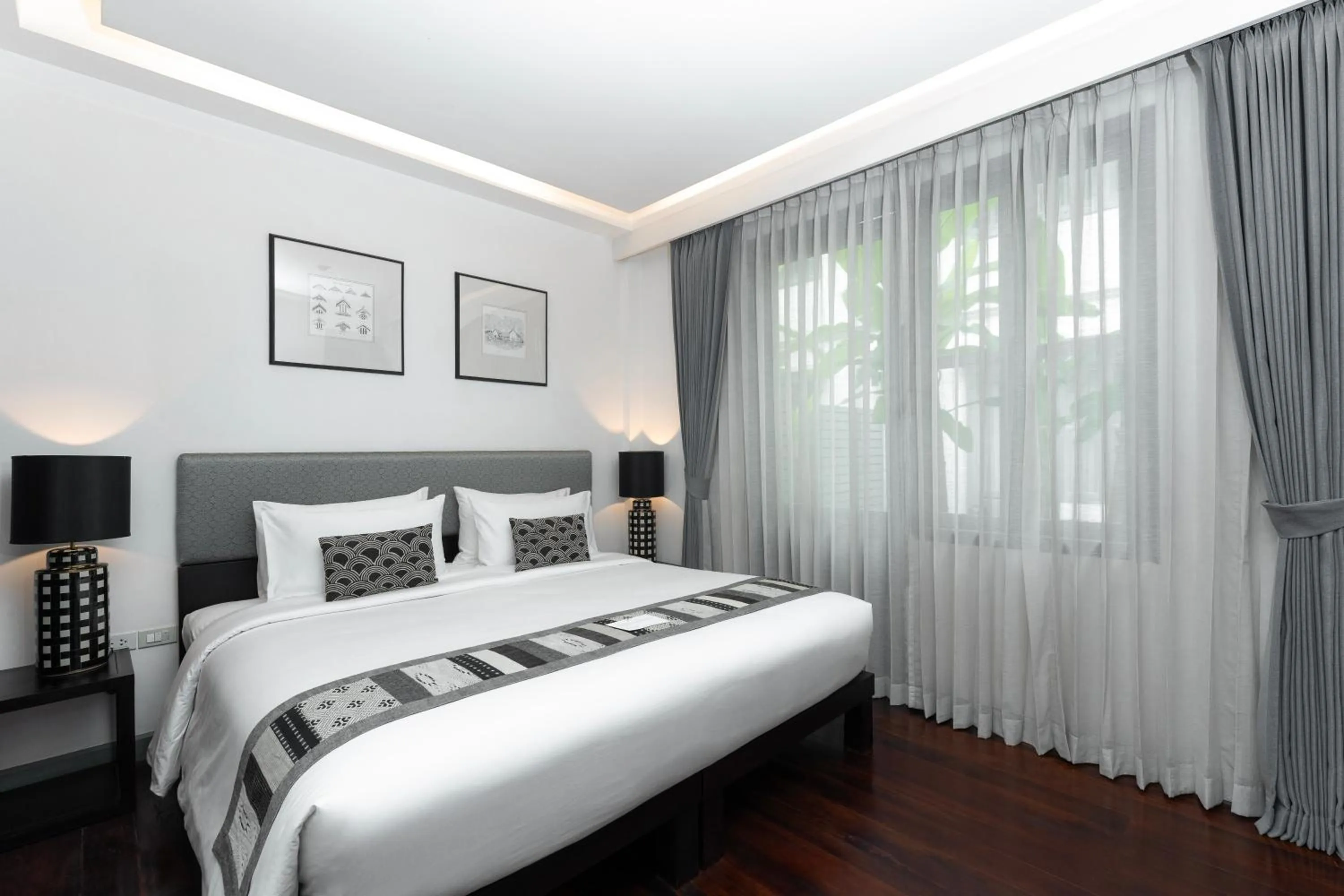 Bedroom, Bed in Souphattra Hotel Luang Prabang