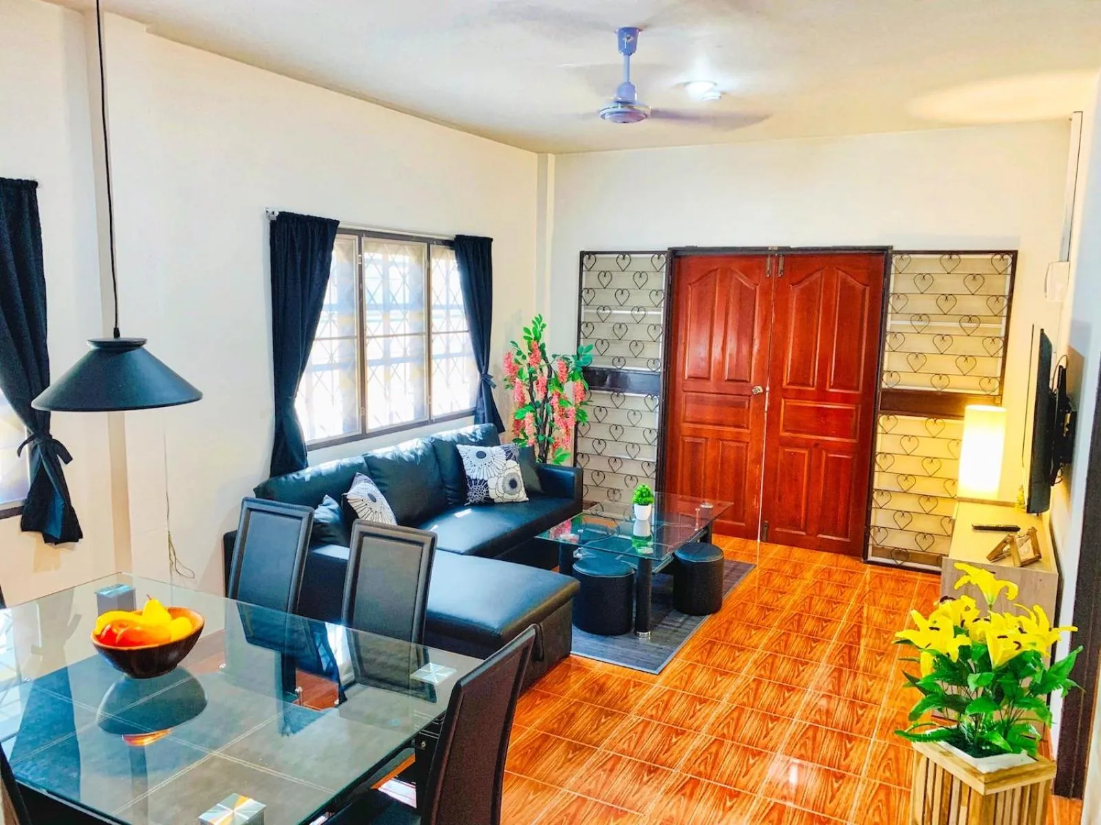 Living room in Thai Orange Villas
