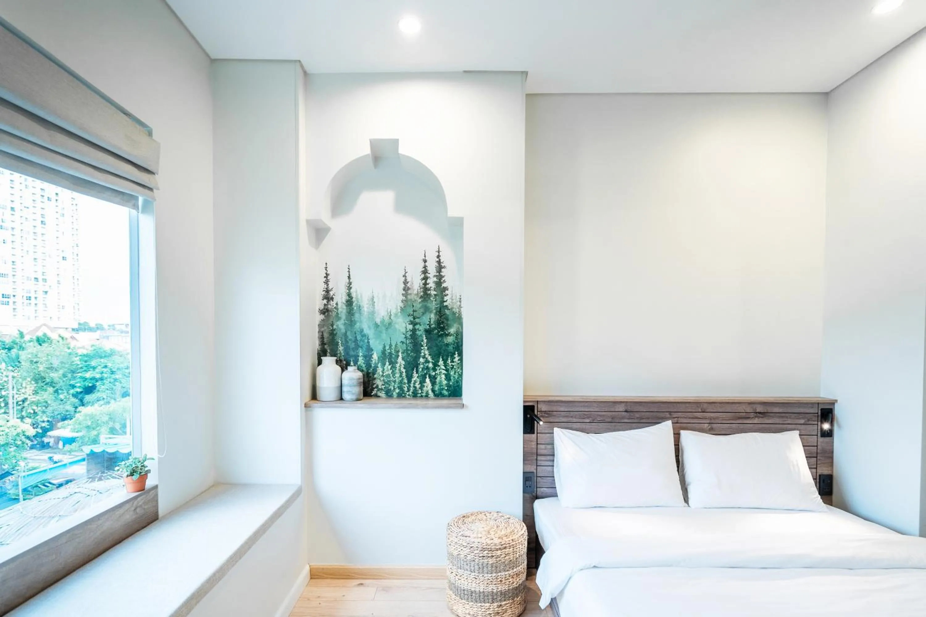 Bedroom, Bed in Mecozy Apartel