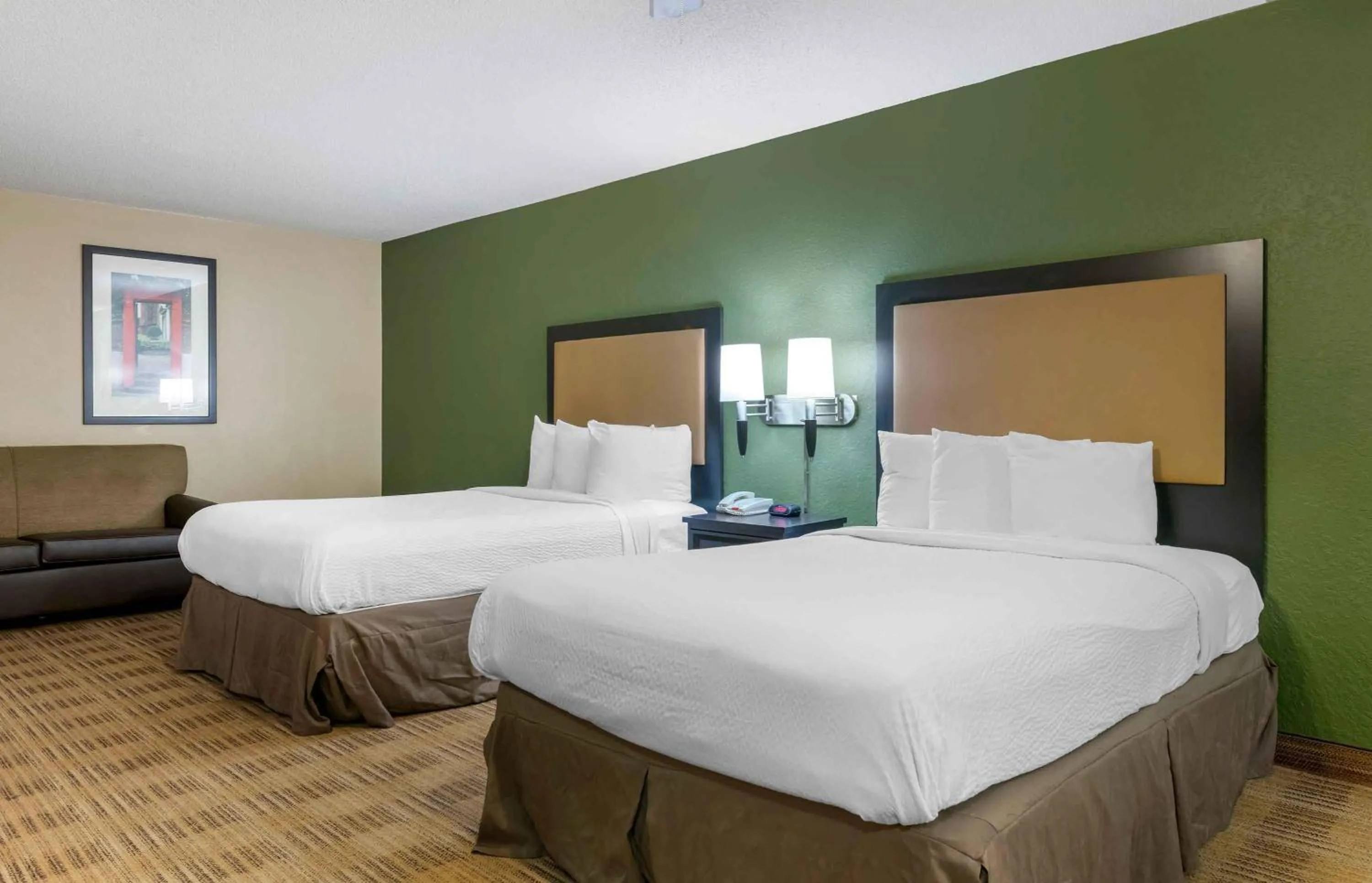 Bedroom, Bed in Extended Stay America Select Suites - Jacksonville - Lenoir Avenue East