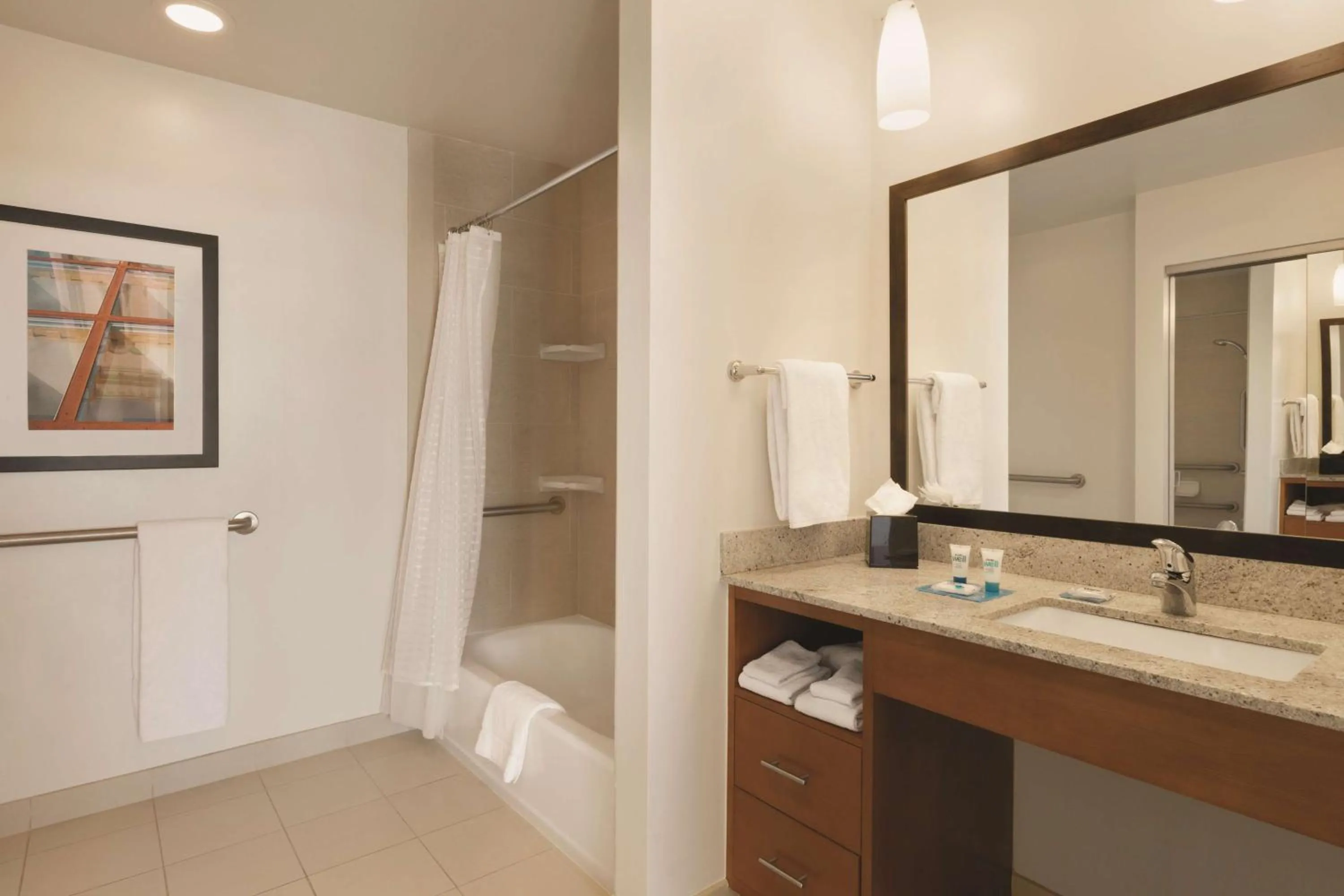 Bathroom in Hyatt House Denver Airport