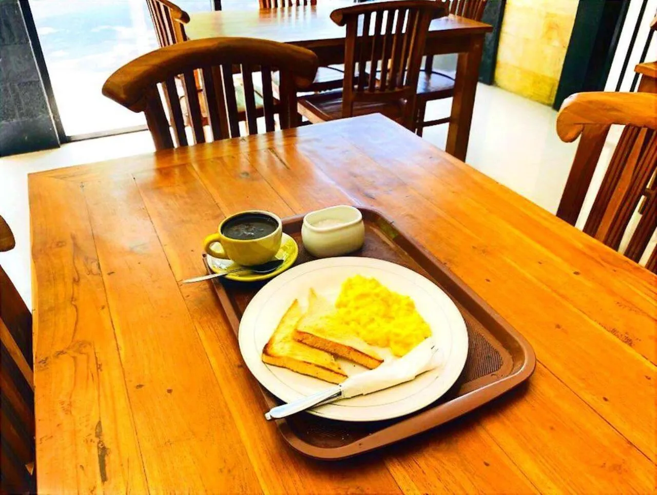 Food and drinks in Sukawati Inn at Crystal Bay