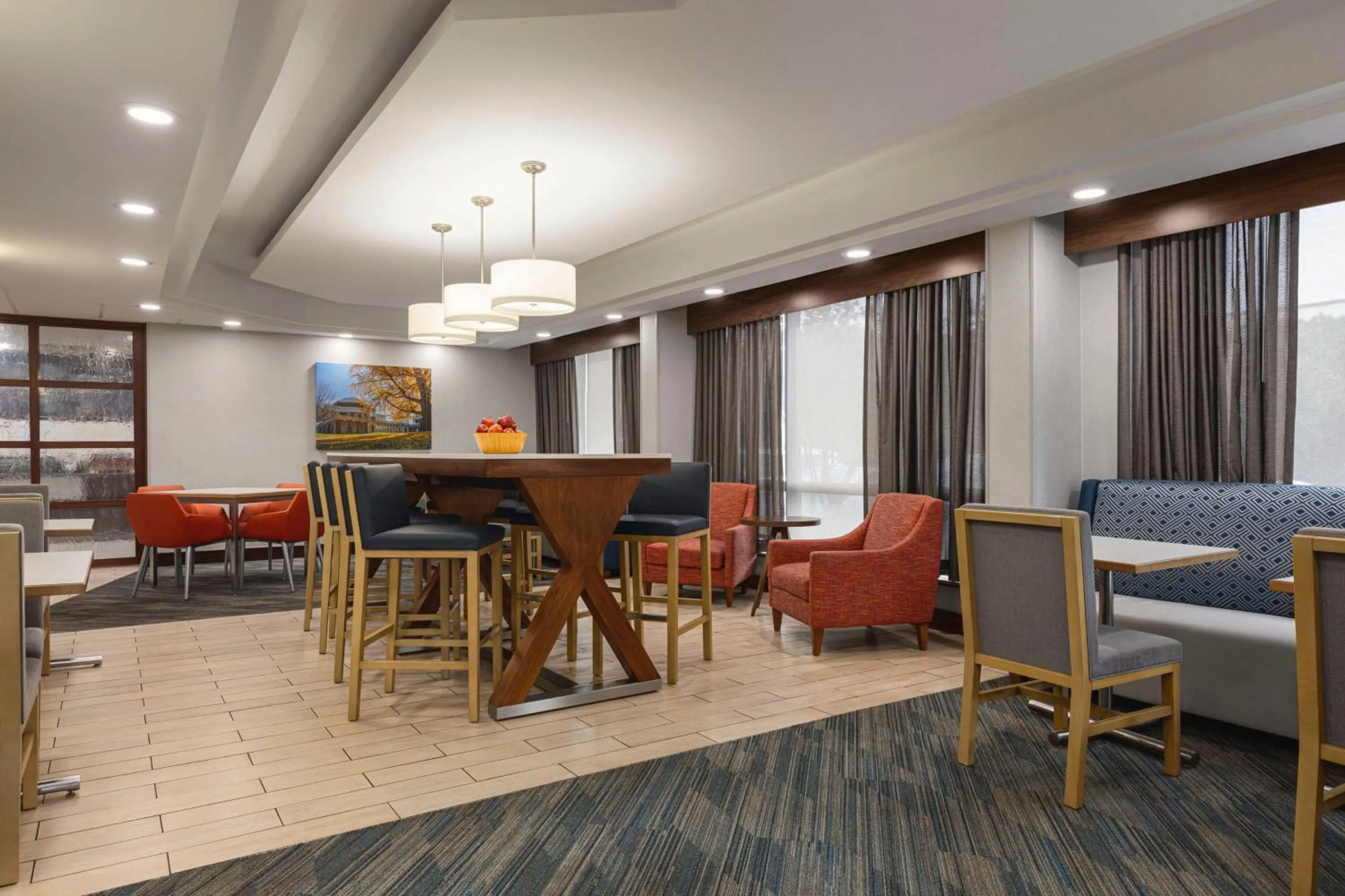 Lobby or reception in Hampton Inn Charlottesville