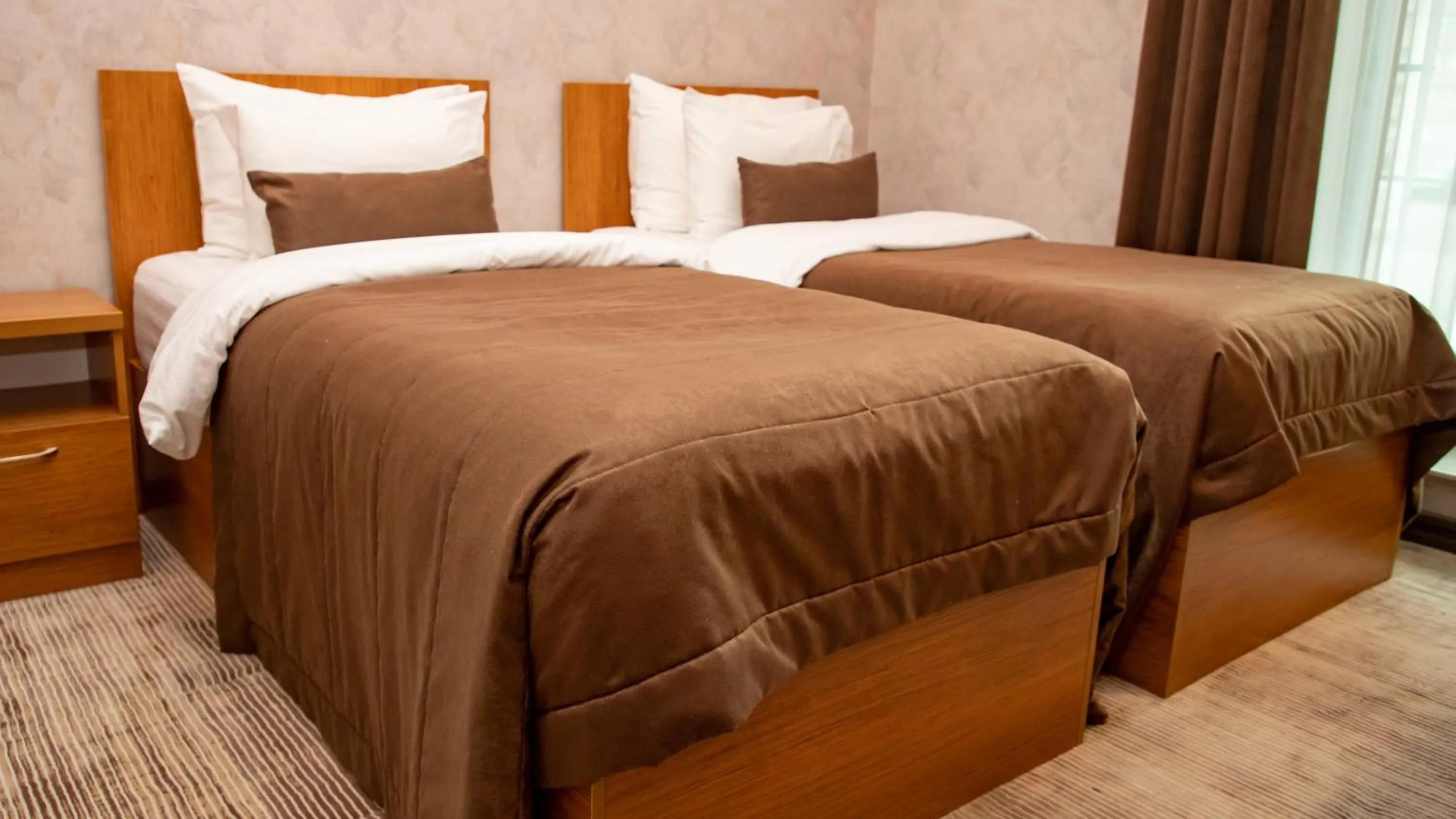 Bed in Midtown Hotel Baku