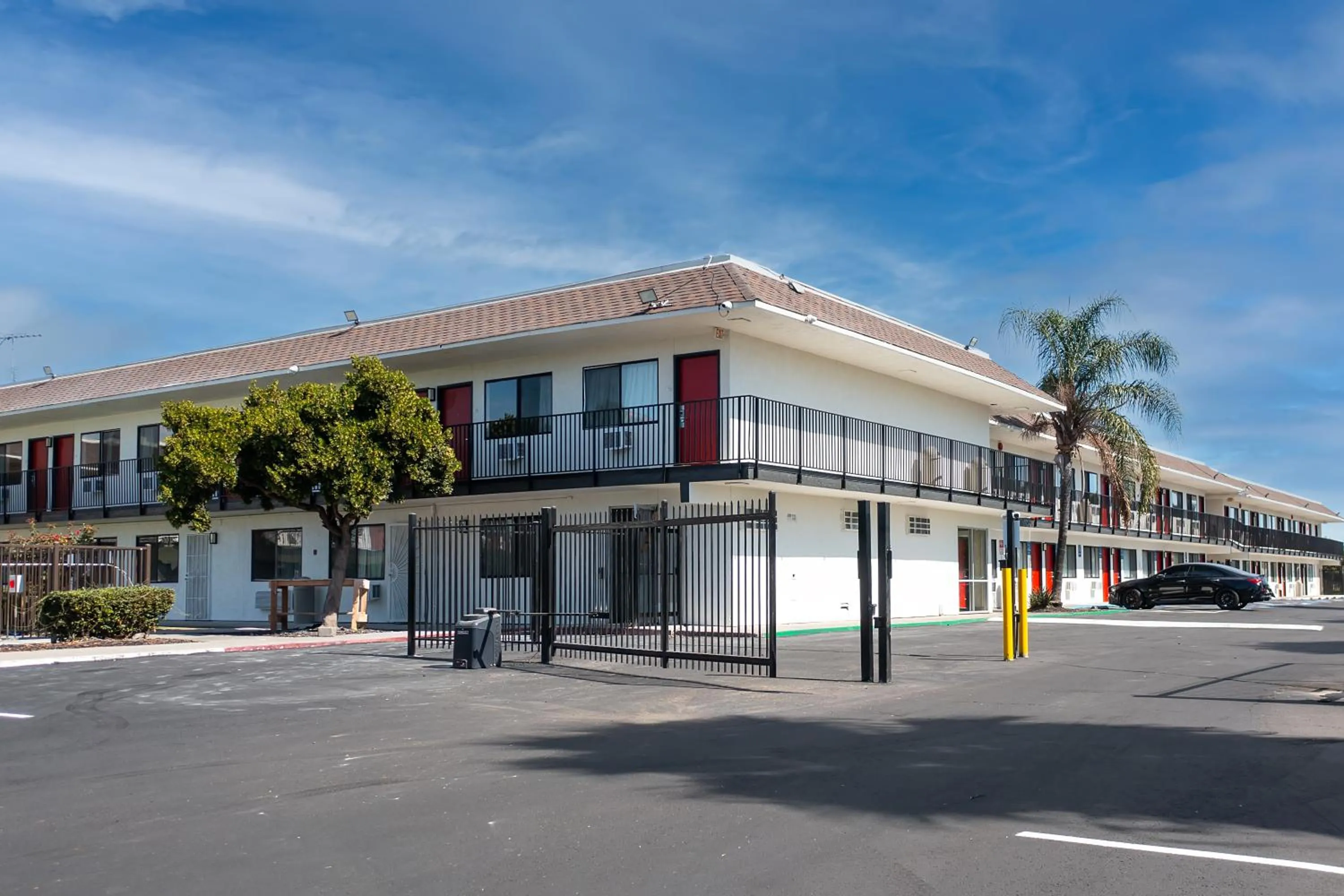 Property building in Econo Lodge Stockton near I-5 Fairgrounds