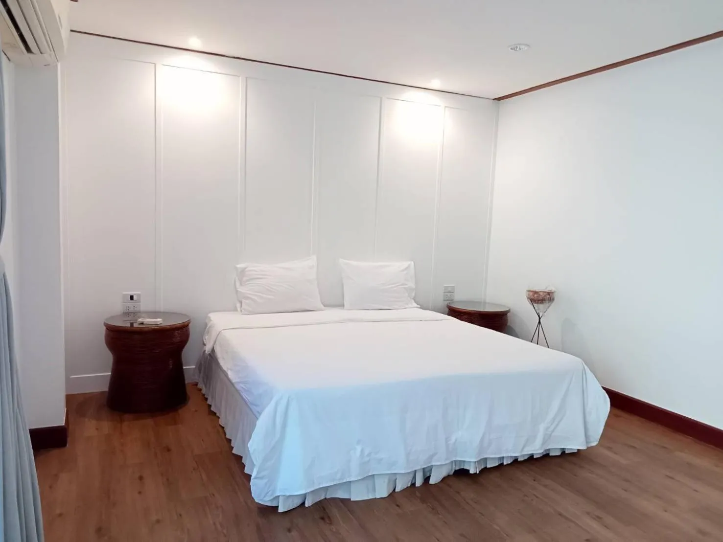 Bed in BaanBusarin Hotel