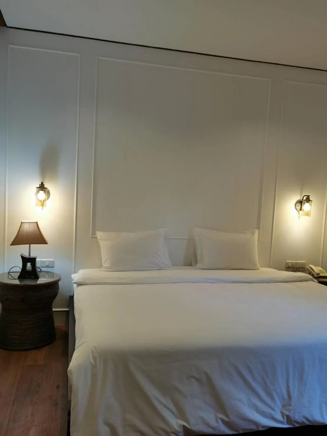 Bed in BaanBusarin Hotel