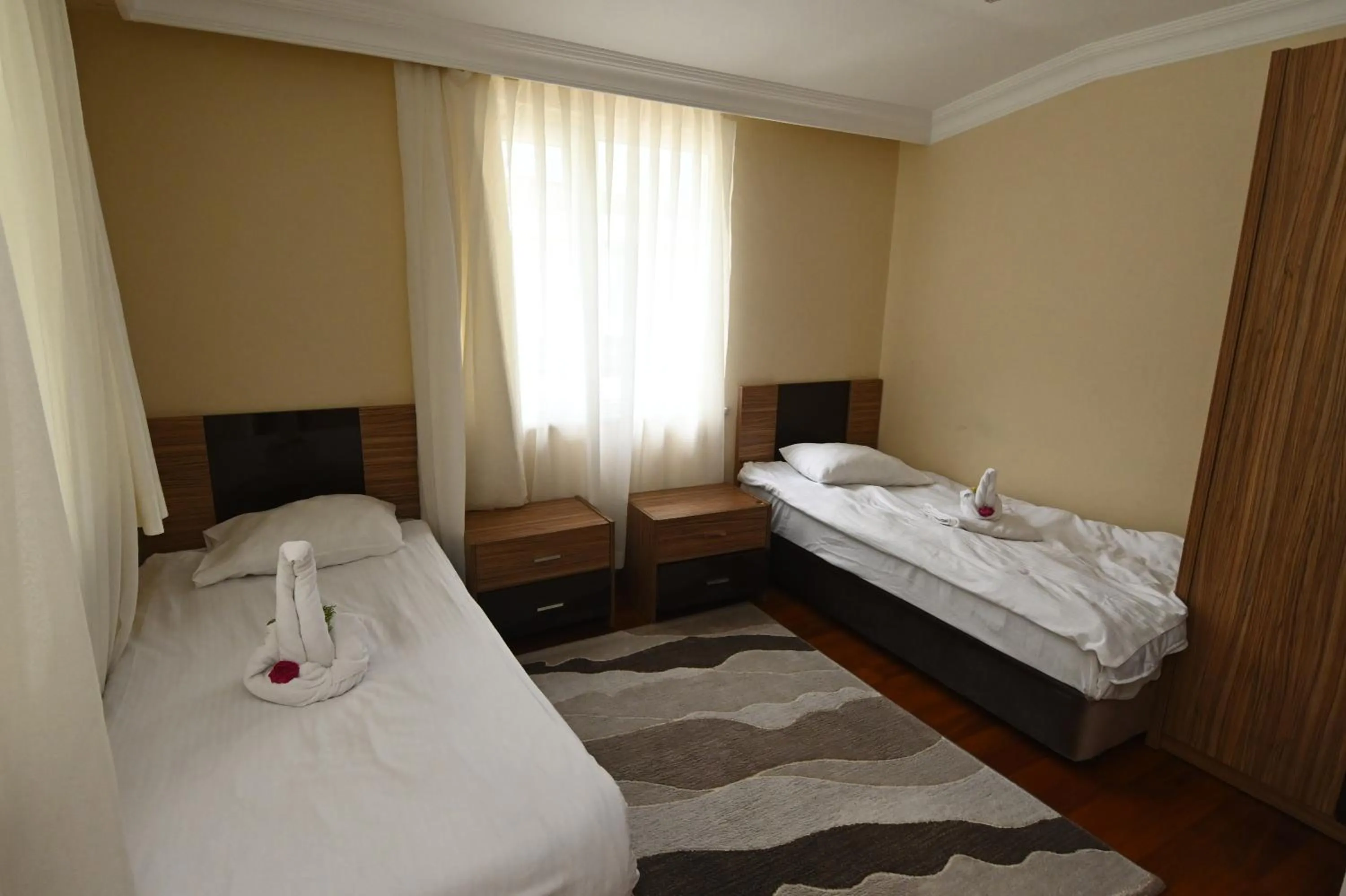 Bed in Sarot Thermal Vadi Tatil Koyu - Halal Hotel
