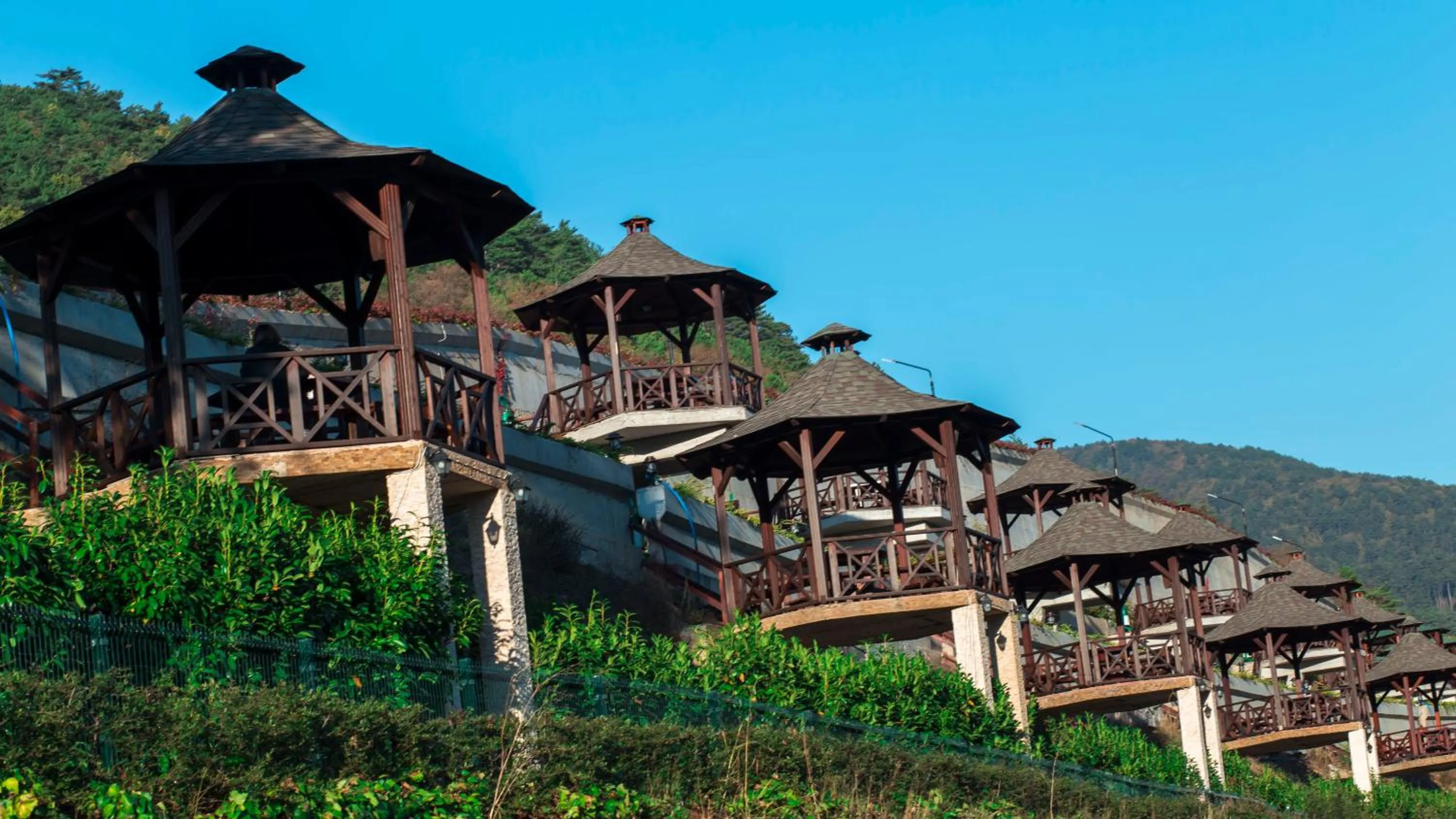 Property building in Sarot Thermal Vadi Tatil Koyu - Halal Hotel