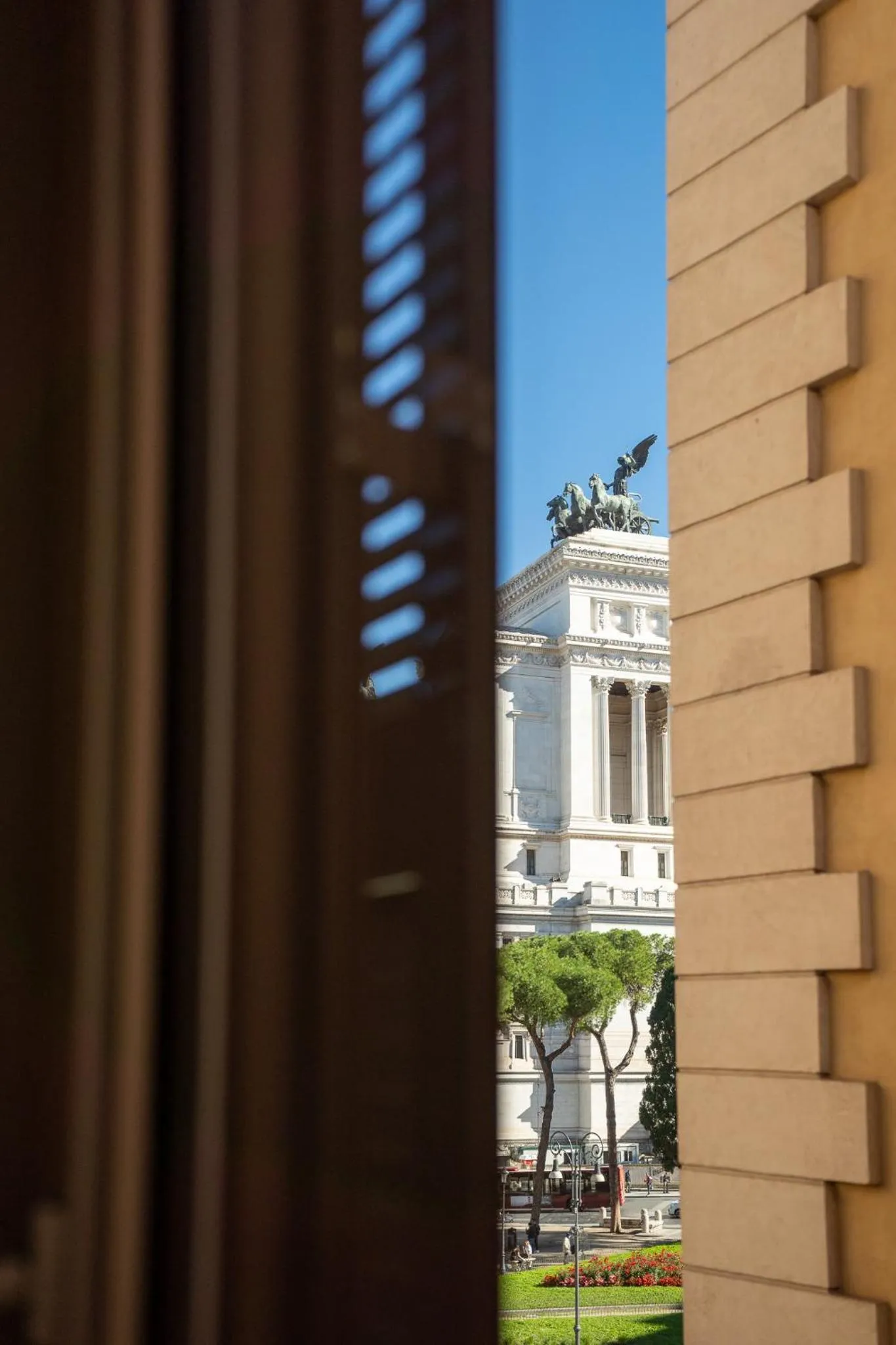 City view in Roma Five Suites