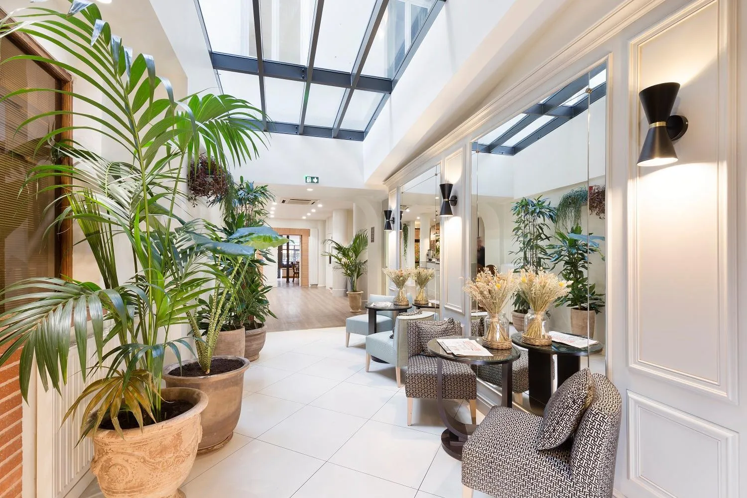 Lobby or reception in Hotel Albert 1er