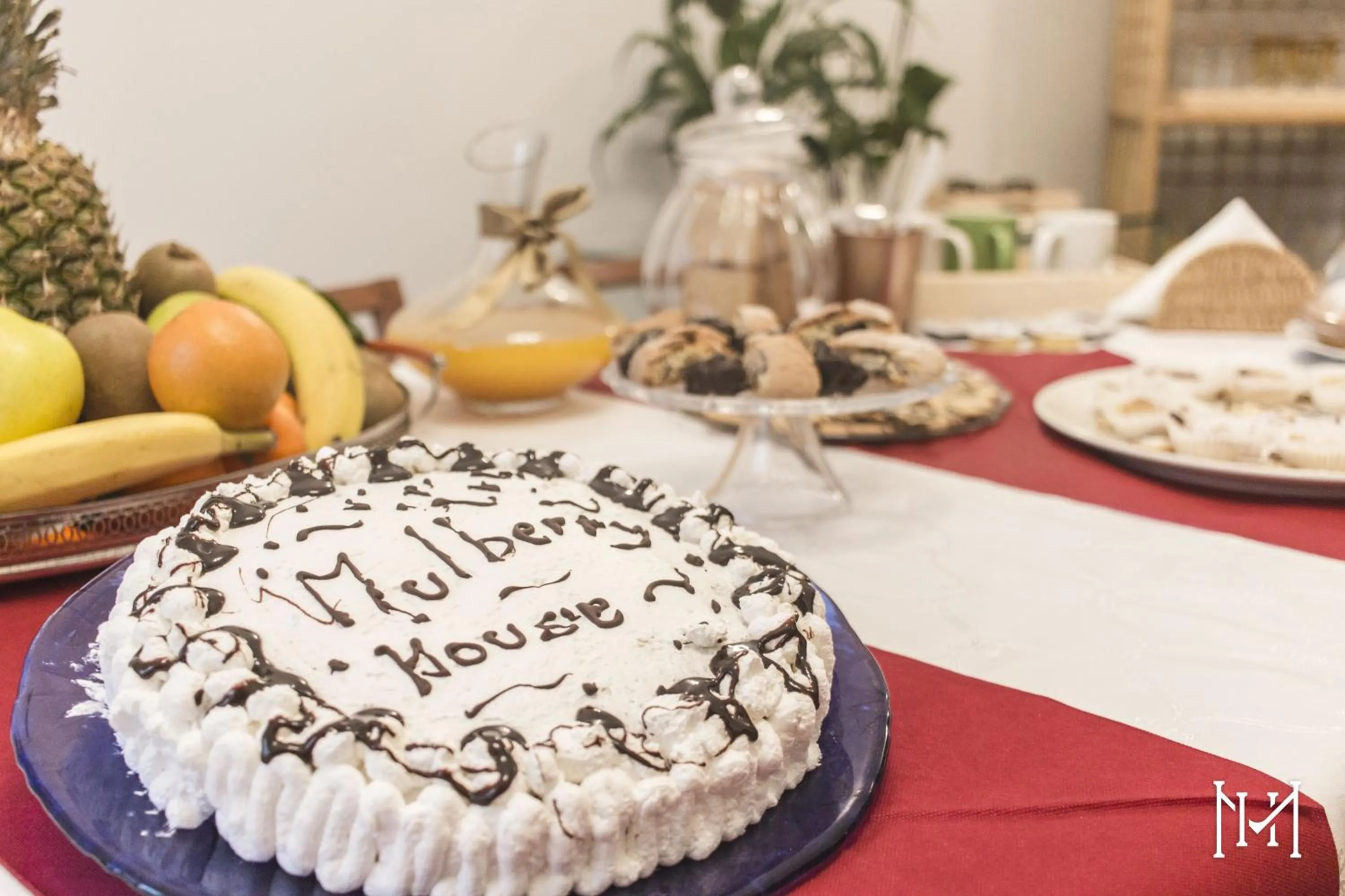 Food and drinks in Mulberry House