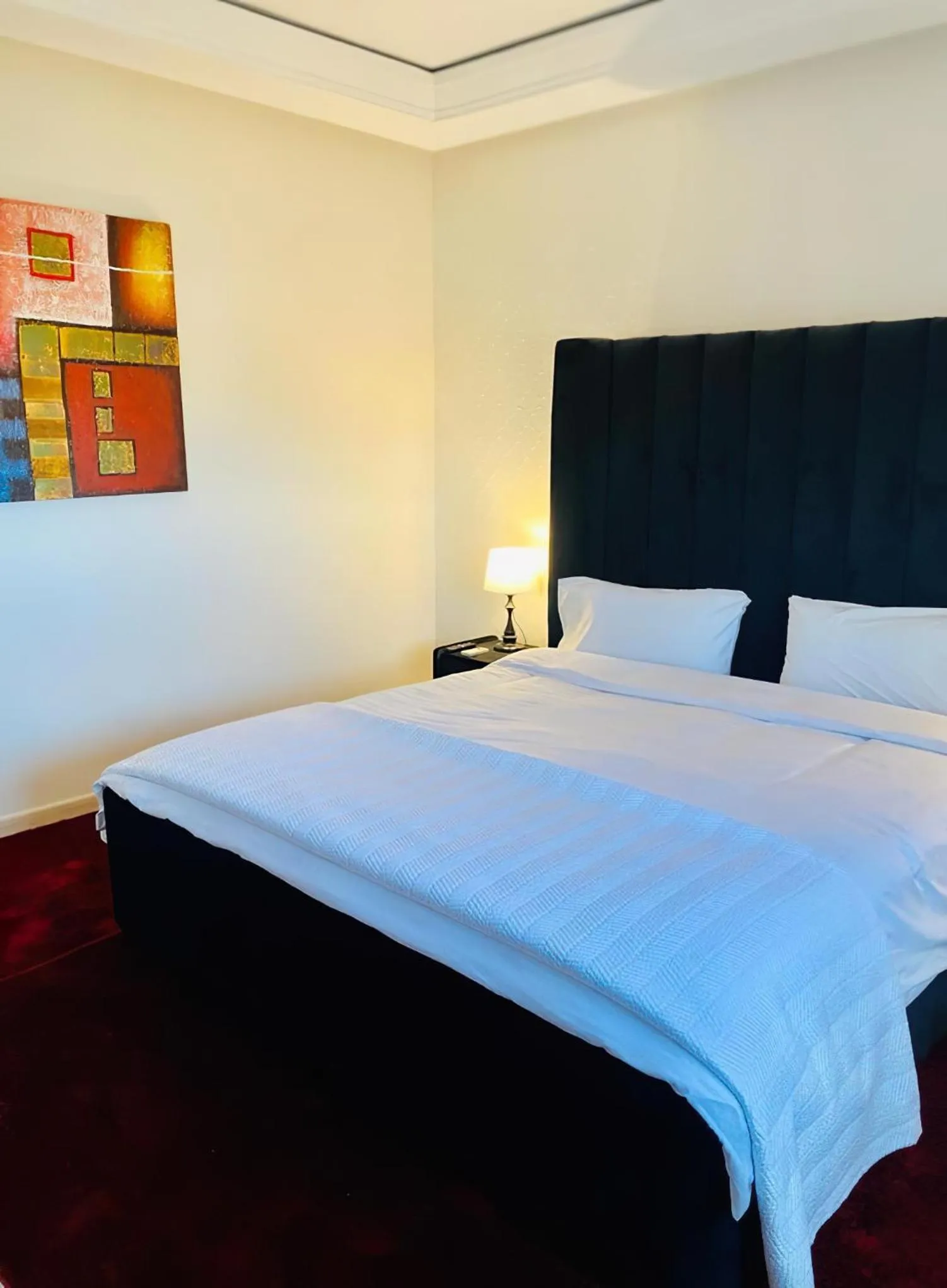 Bed in Aparthotel & Hotel Doha