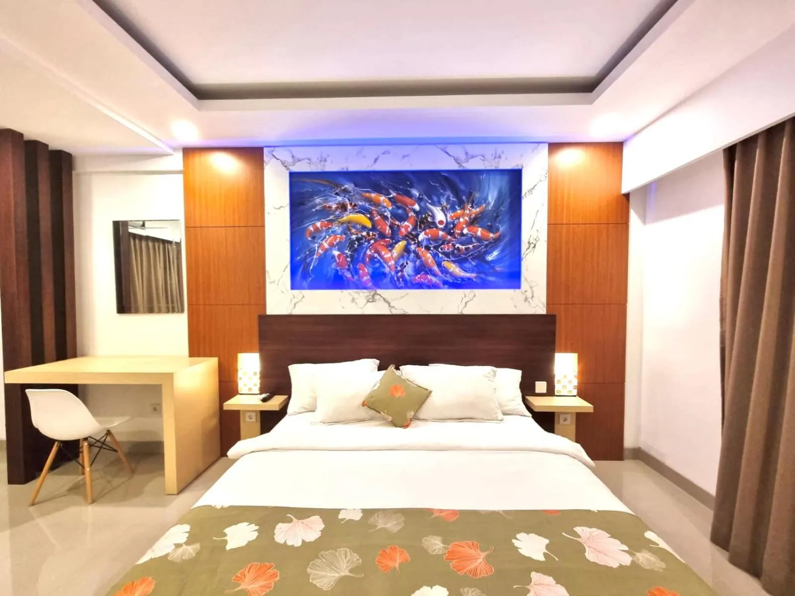 Bed in GM Guest House Canggu