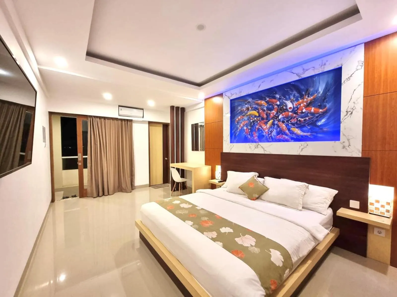 Bed in GM Guest House Canggu